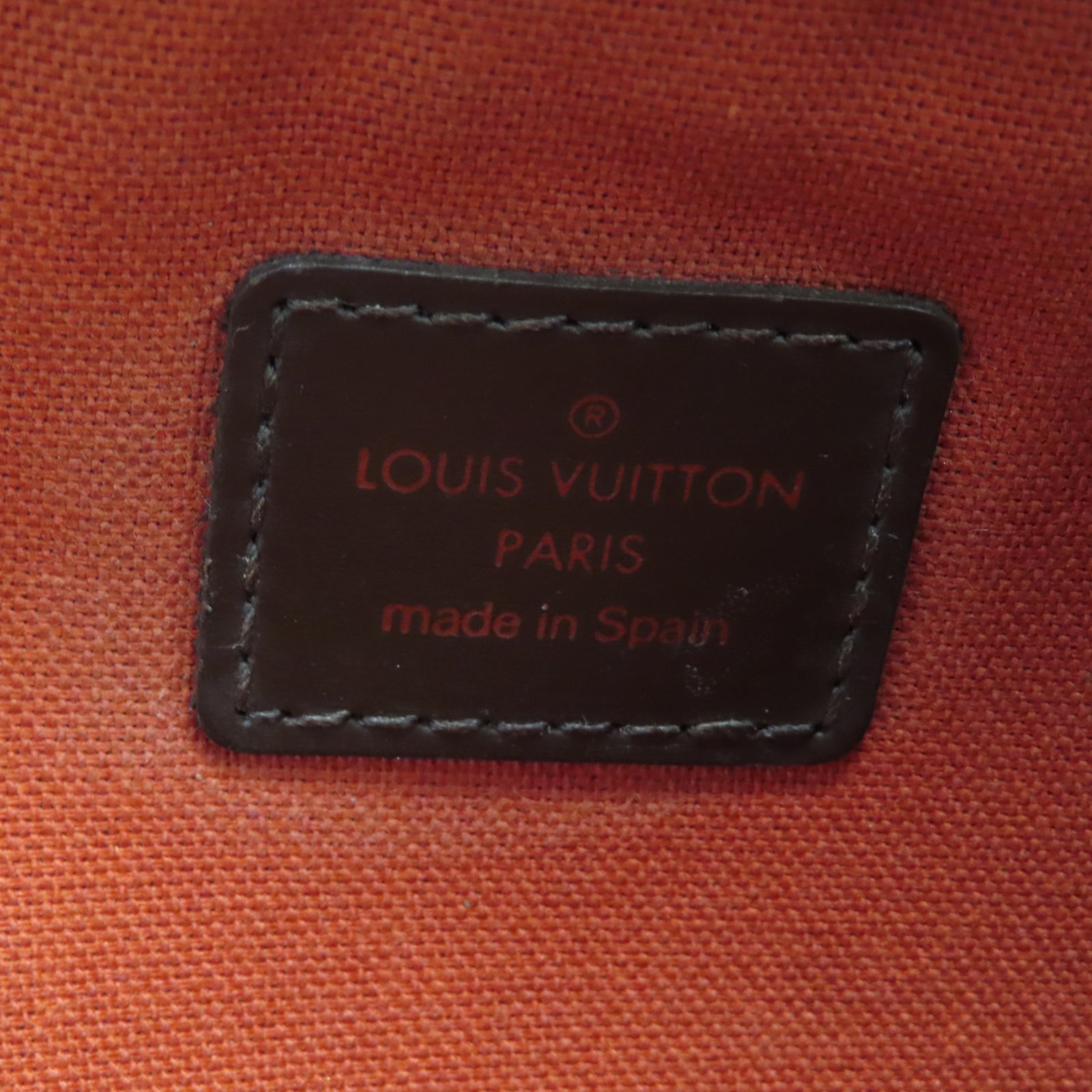 LOUIS VUITTON 【激減優惠】Damier Ebene Geronimos金扣腰包啡色