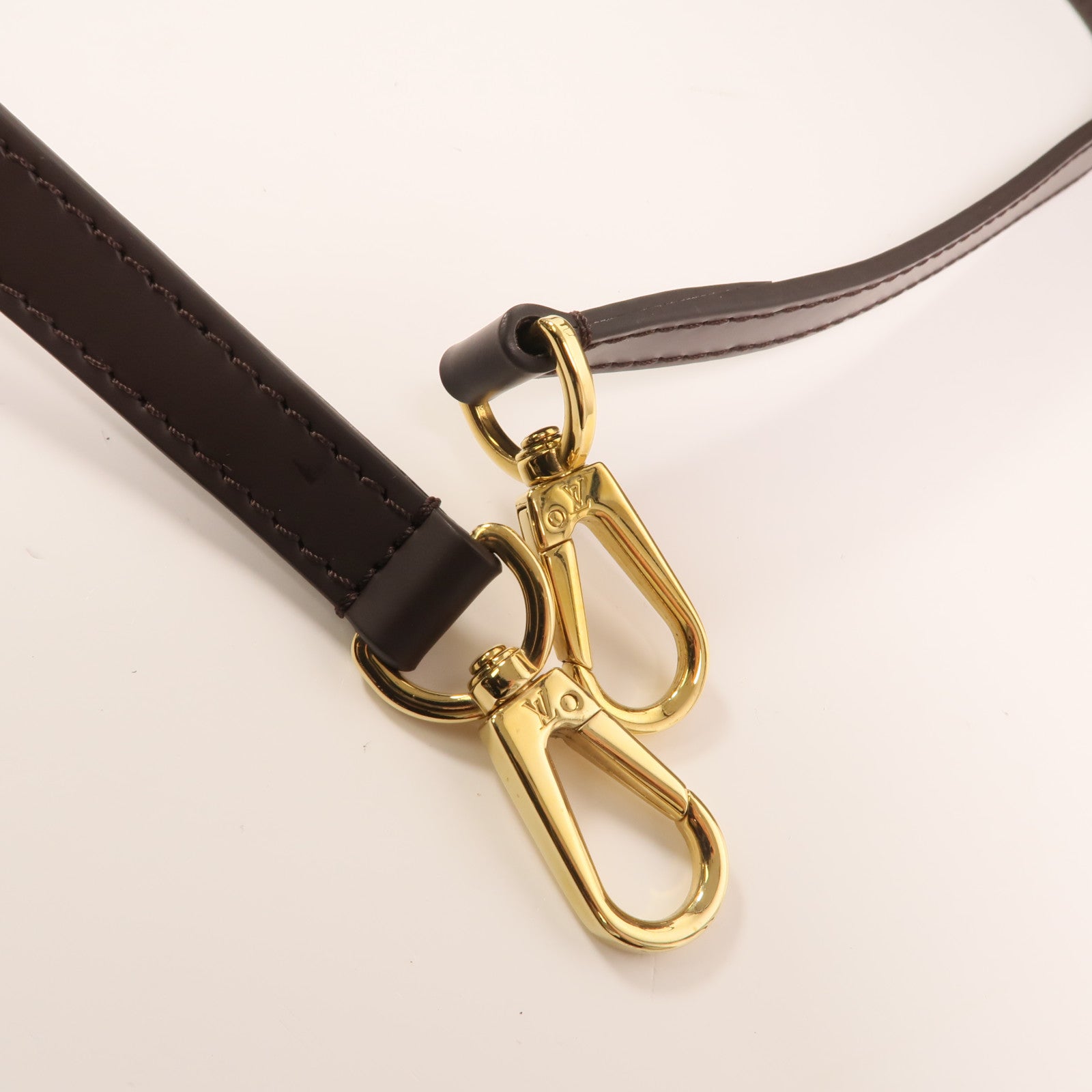 LOUIS VUITTON Damier Normandy金扣手挽肩背兩用袋