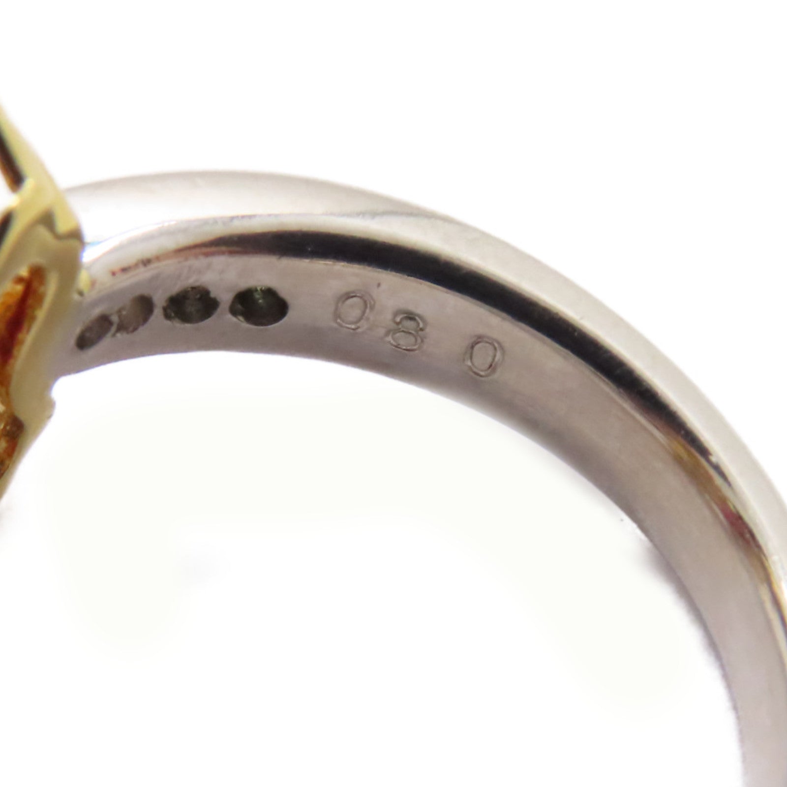 JEWELRY 【激減優惠】18K黃金/PT900鉑金Ruby Diamond Ring 0.63ct紅寶石/0.80ct鑽石戒指US#6