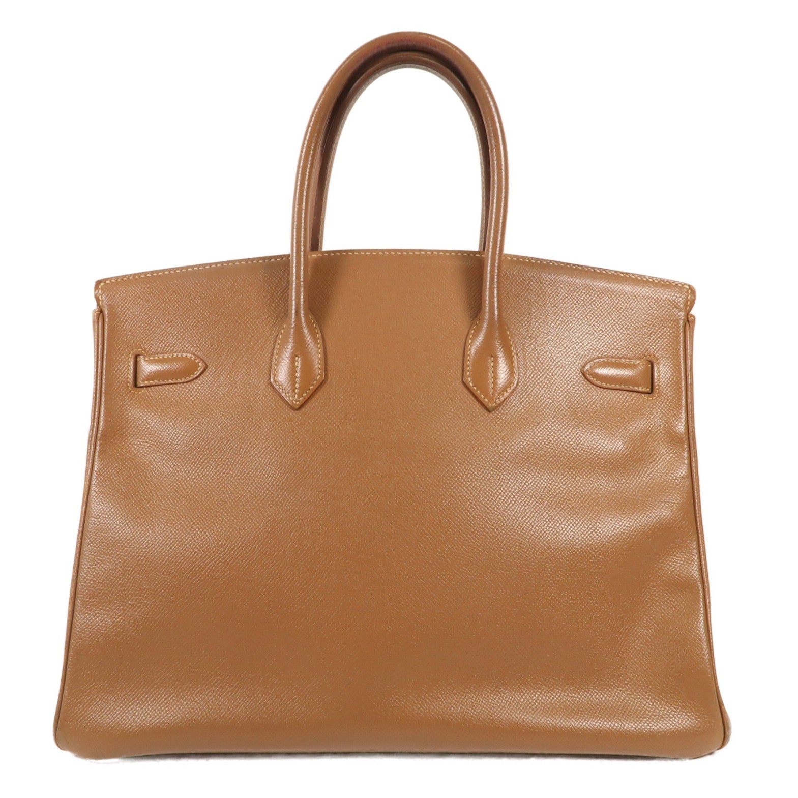 HERMES Epsom皮革Birkin 35金扣手挽袋Gold