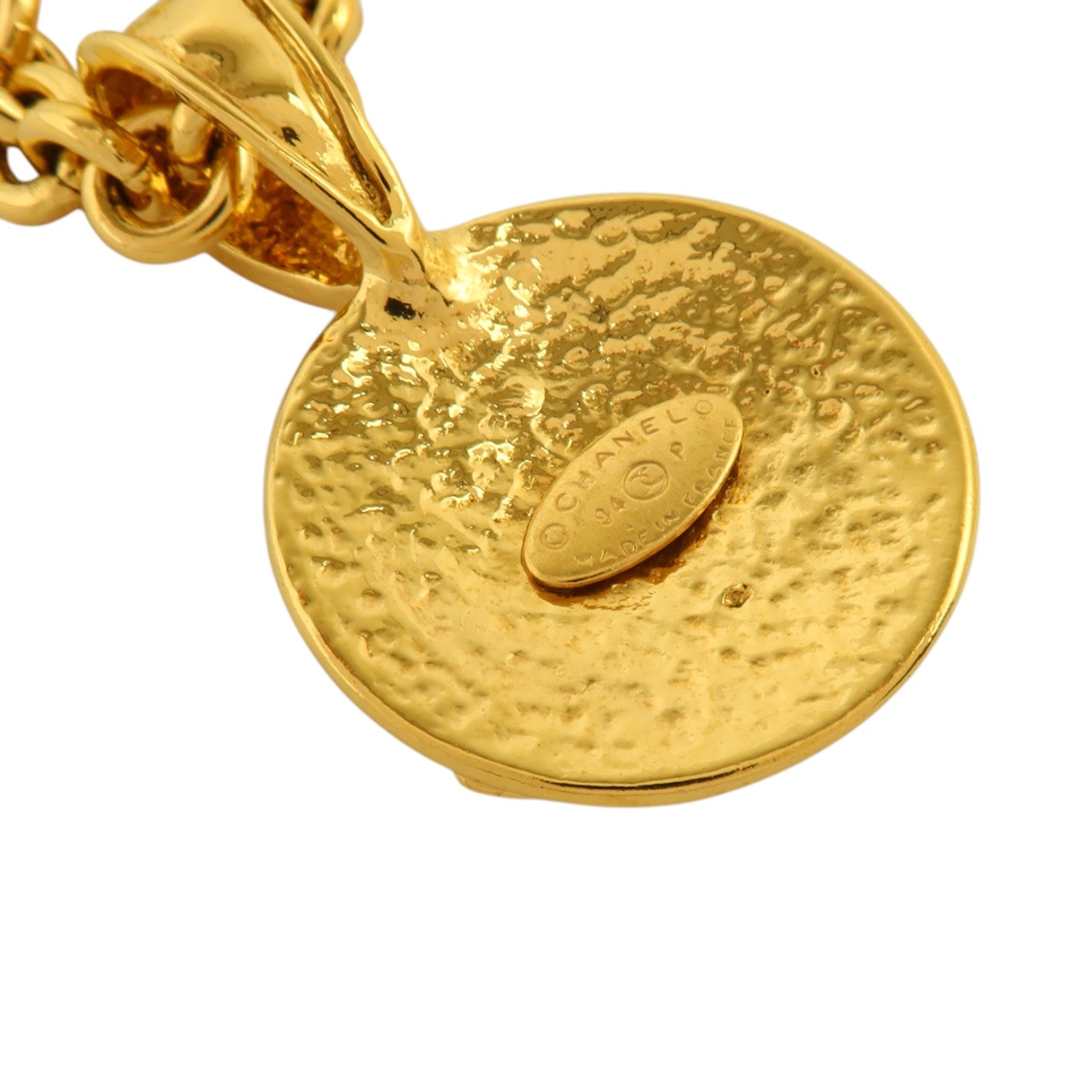 CHANEL 金屬Necklace金扣項鏈