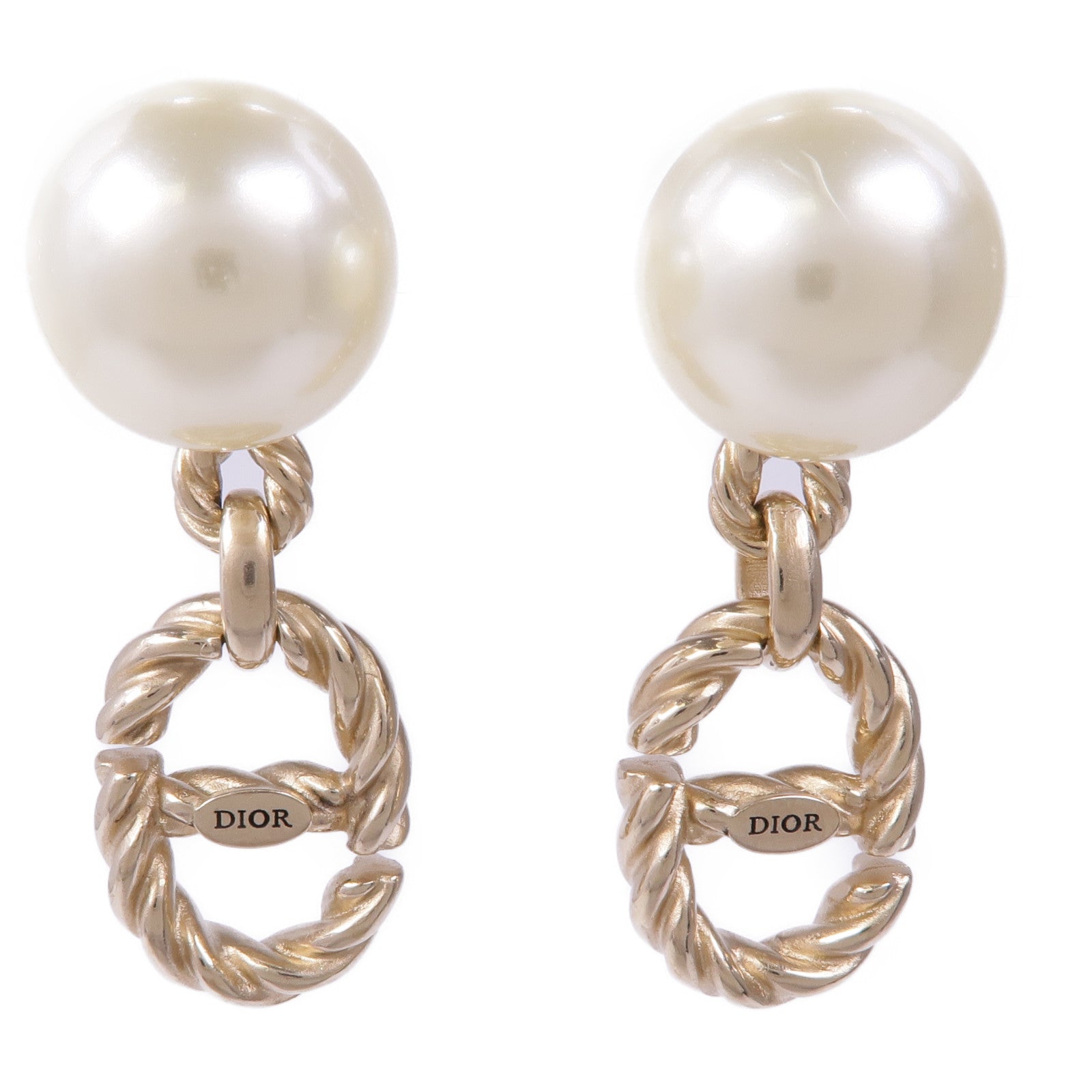 Dior 【激減優惠】PVC/金屬Earrings耳環