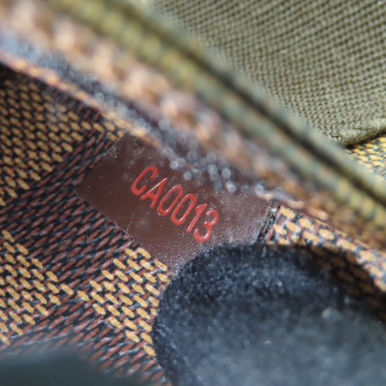 LOUIS VUITTON 【激減優惠】Damier Ebene Geronimos金扣腰包啡色