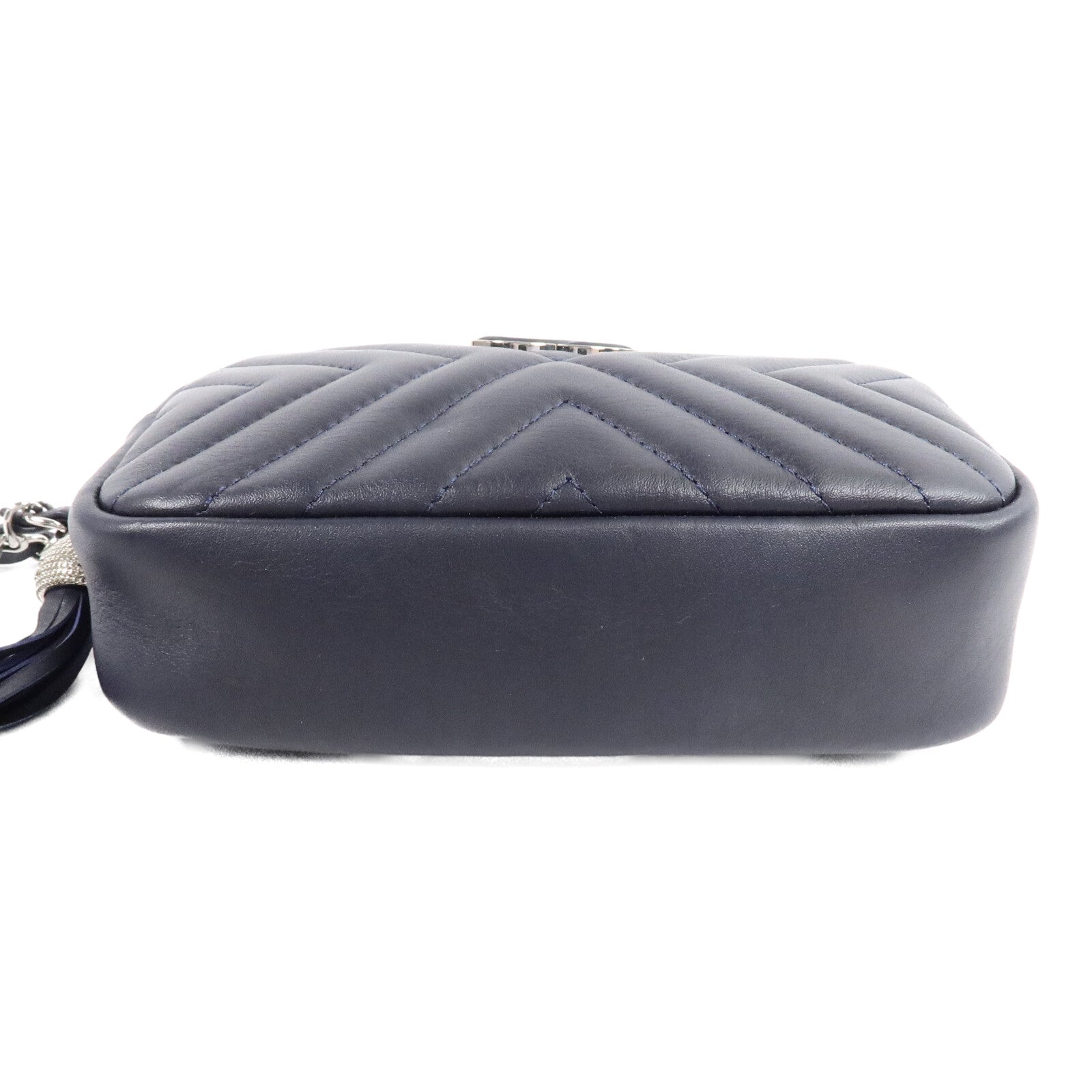 CHANEL 牛皮皮革Camera Bag鏈帶肩背袋