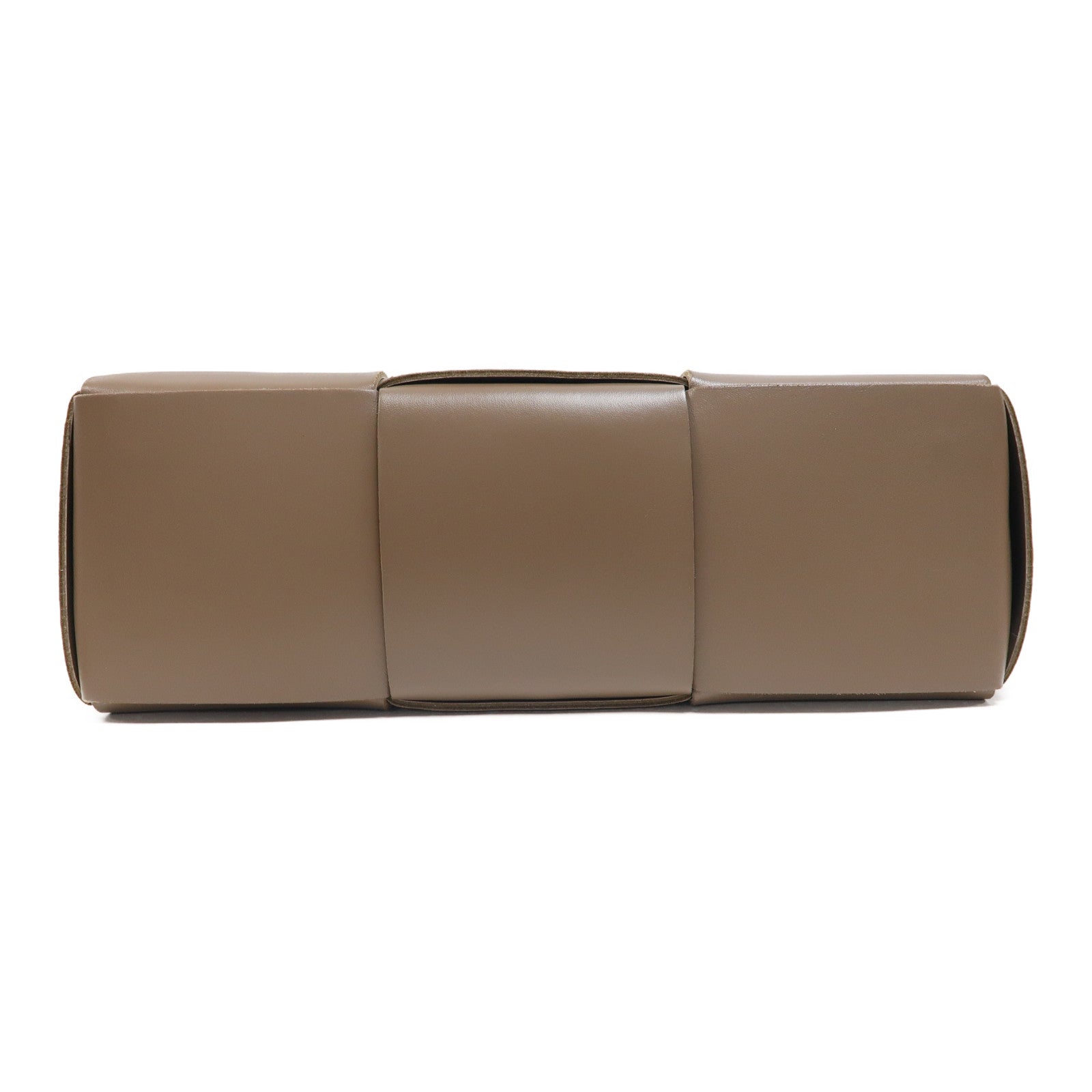 BOTTEGA VENETA 羊皮皮革Medium Arco Tote Bag金扣手挽袋啡色