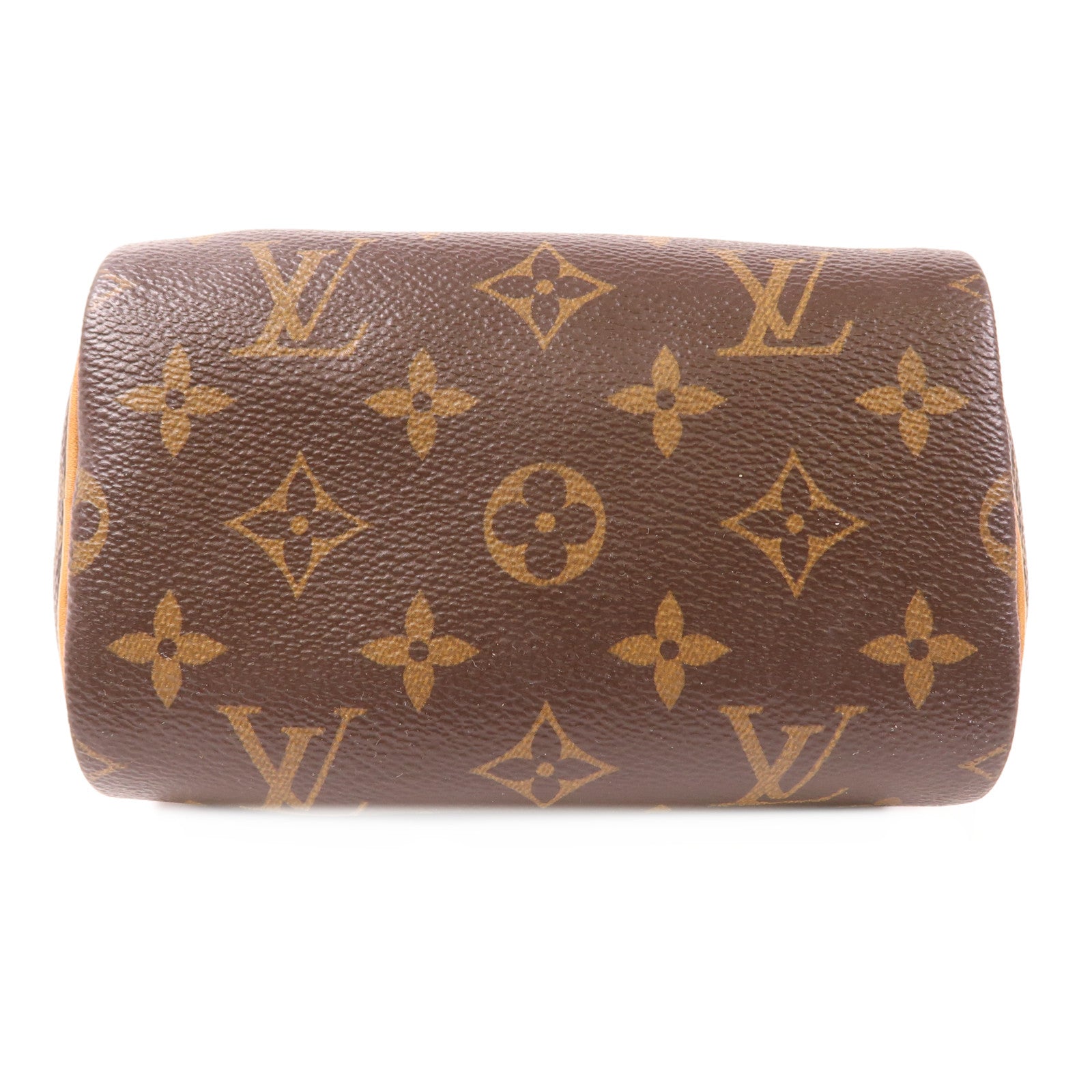 LOUIS VUITTON Monogram Nano Speedy金扣手挽肩背兩用袋