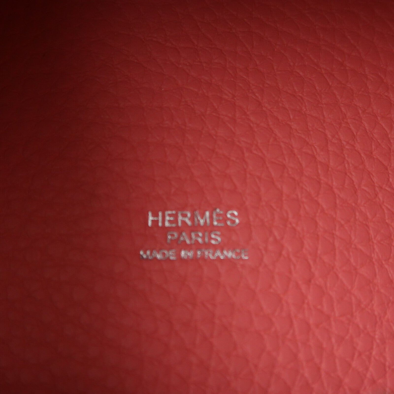 HERMES Clemence皮革Picotin PM手挽袋Rose Lipstick
