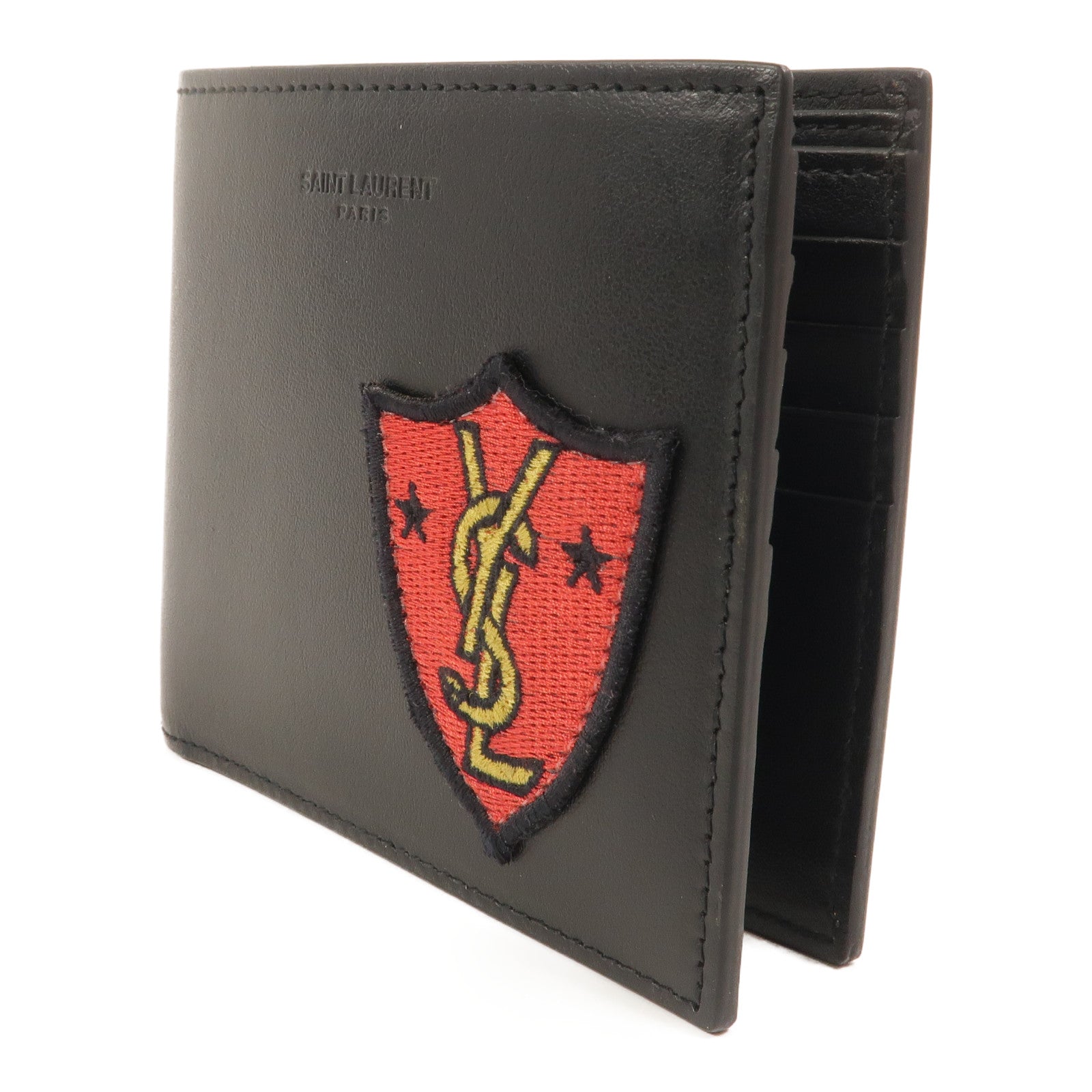 SAINT LAURENT 牛皮皮革Wallet錢包
