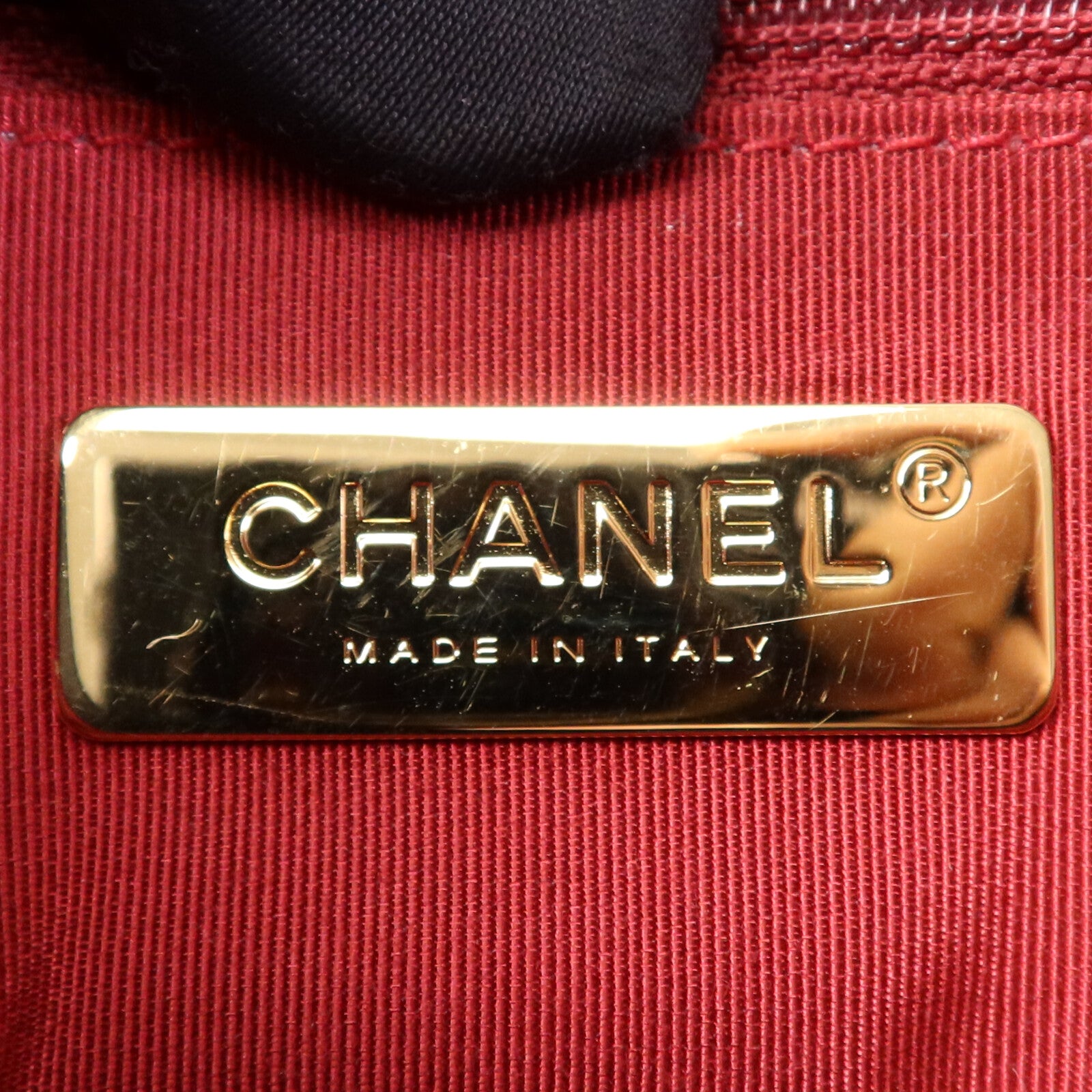 CHANEL 羊皮皮革C19 Small手挽肩背兩用袋