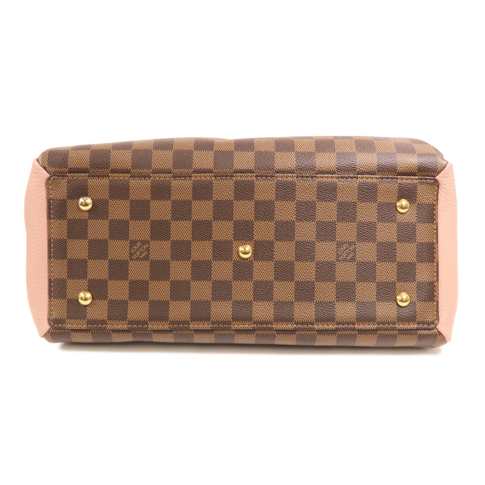 LOUIS VUITTON Damier Normandy金扣手挽肩背兩用袋