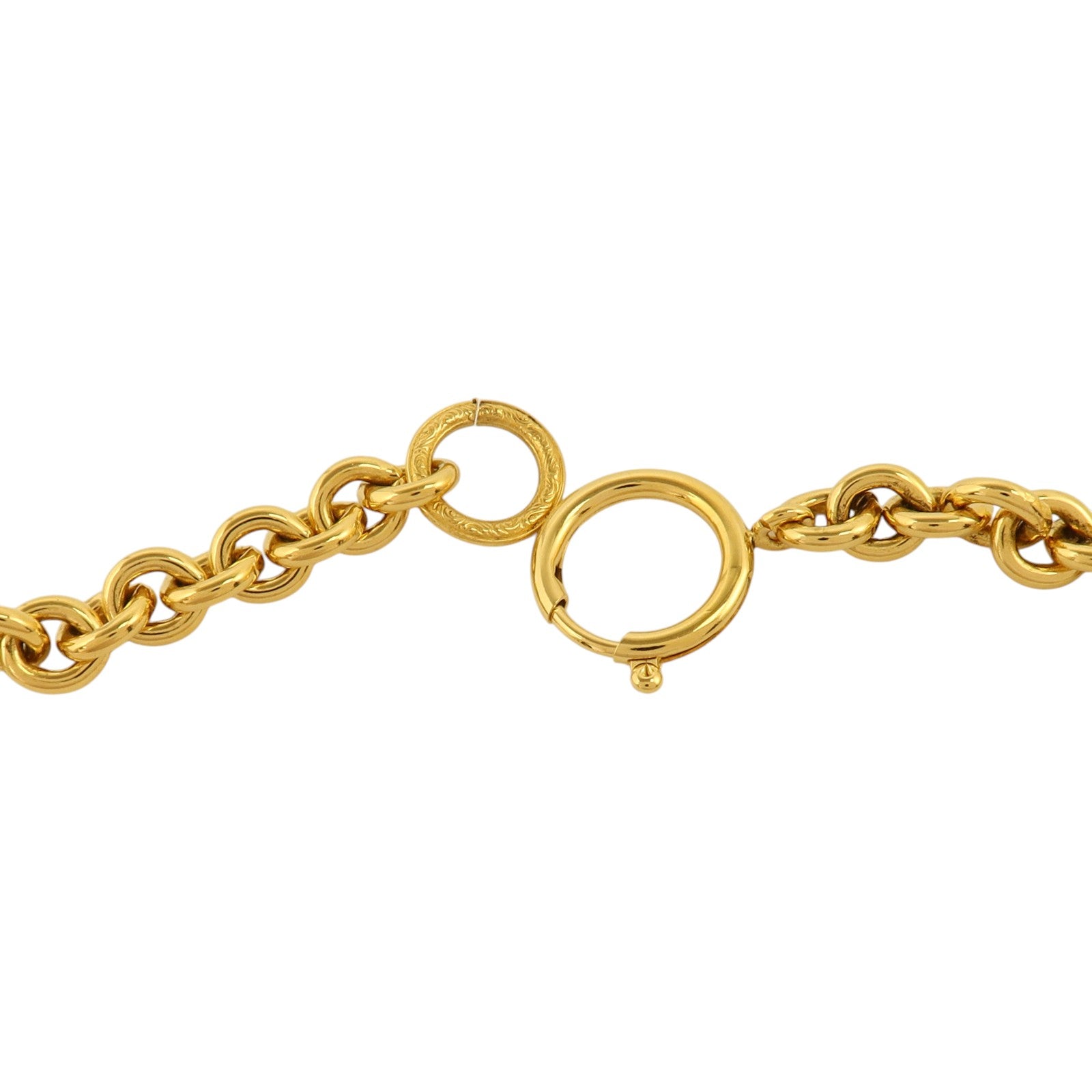 CHANEL 金屬Necklace金扣項鏈
