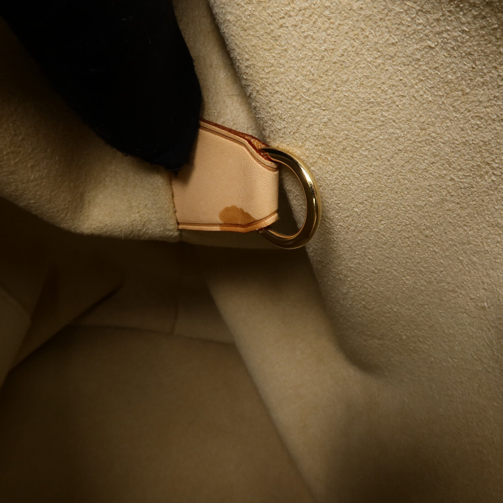 LOUIS VUITTON 【激減優惠】Damier Azur Saleya PM金扣手挽袋