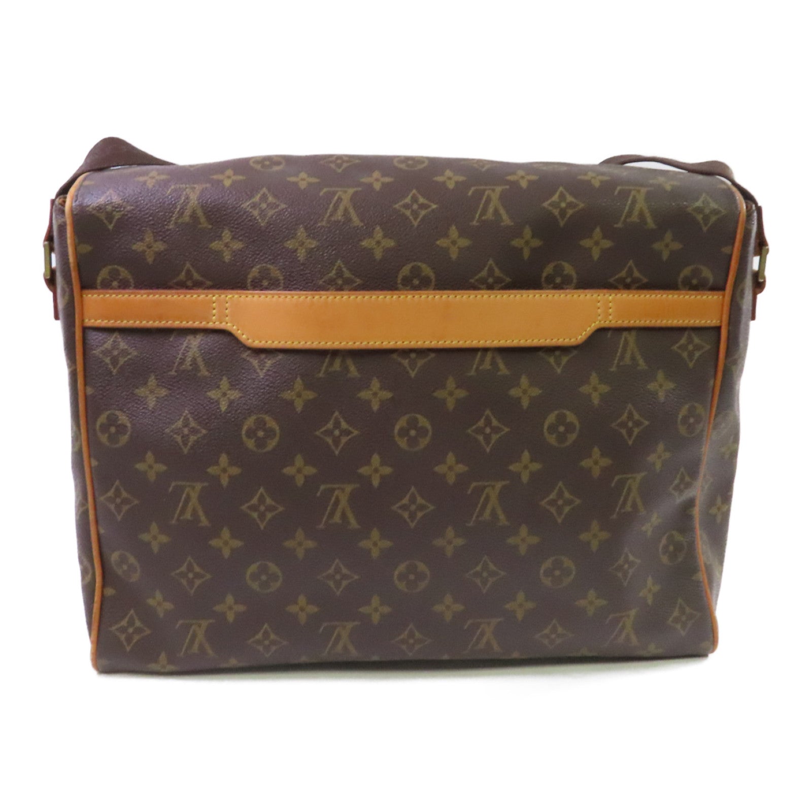 LOUIS VUITTON Monogram Abbeses Shoulder Bag金扣肩背袋啡色