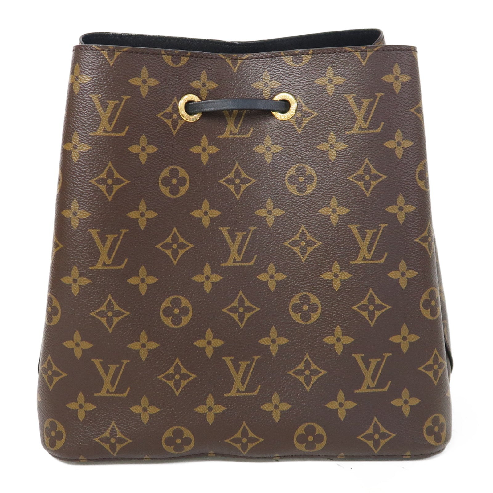 LOUIS VUITTON Monogram Neo Noe MM金扣肩背袋啡色
