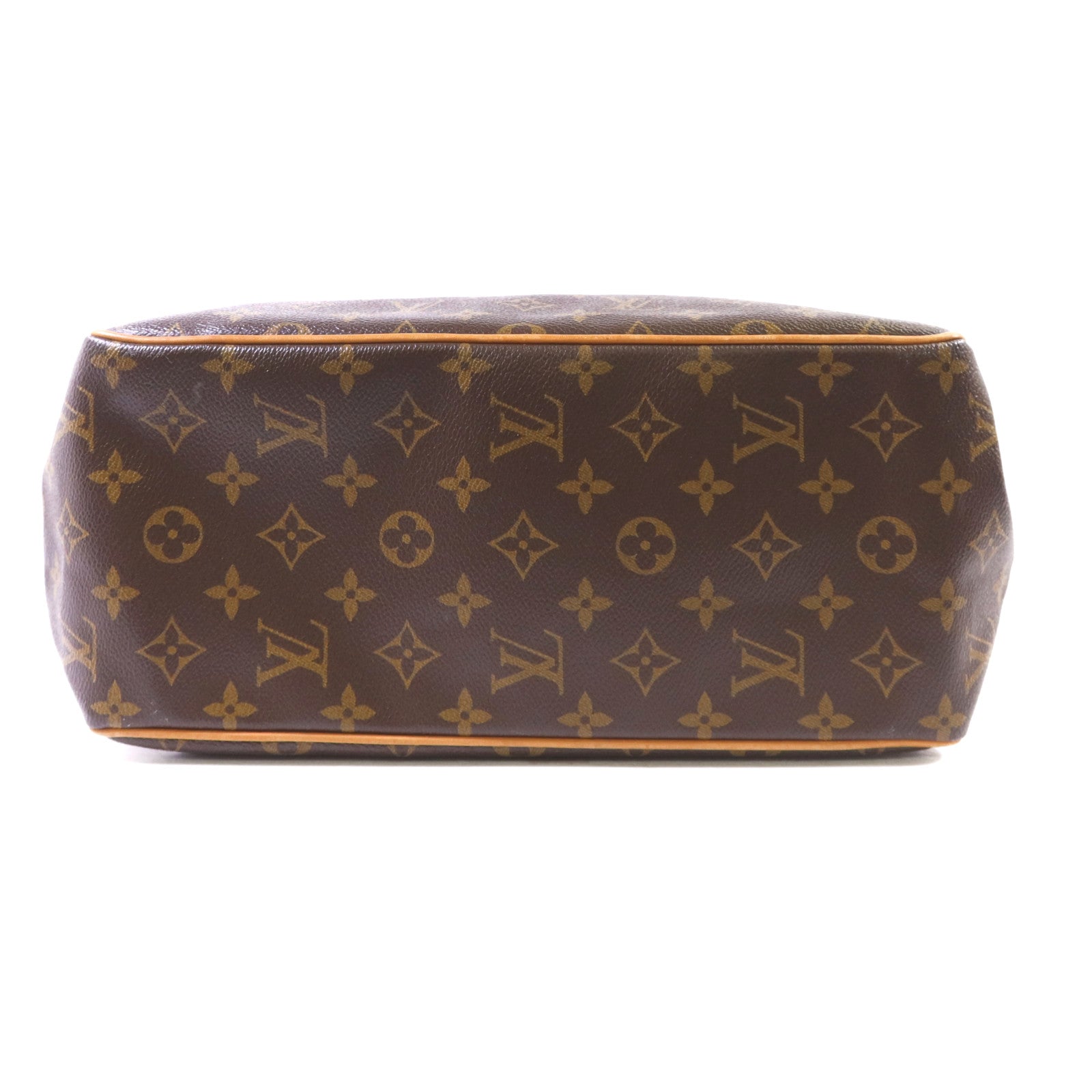 LOUIS VUITTON 【激減優惠】Monogram Batignolles金扣手挽袋棕色