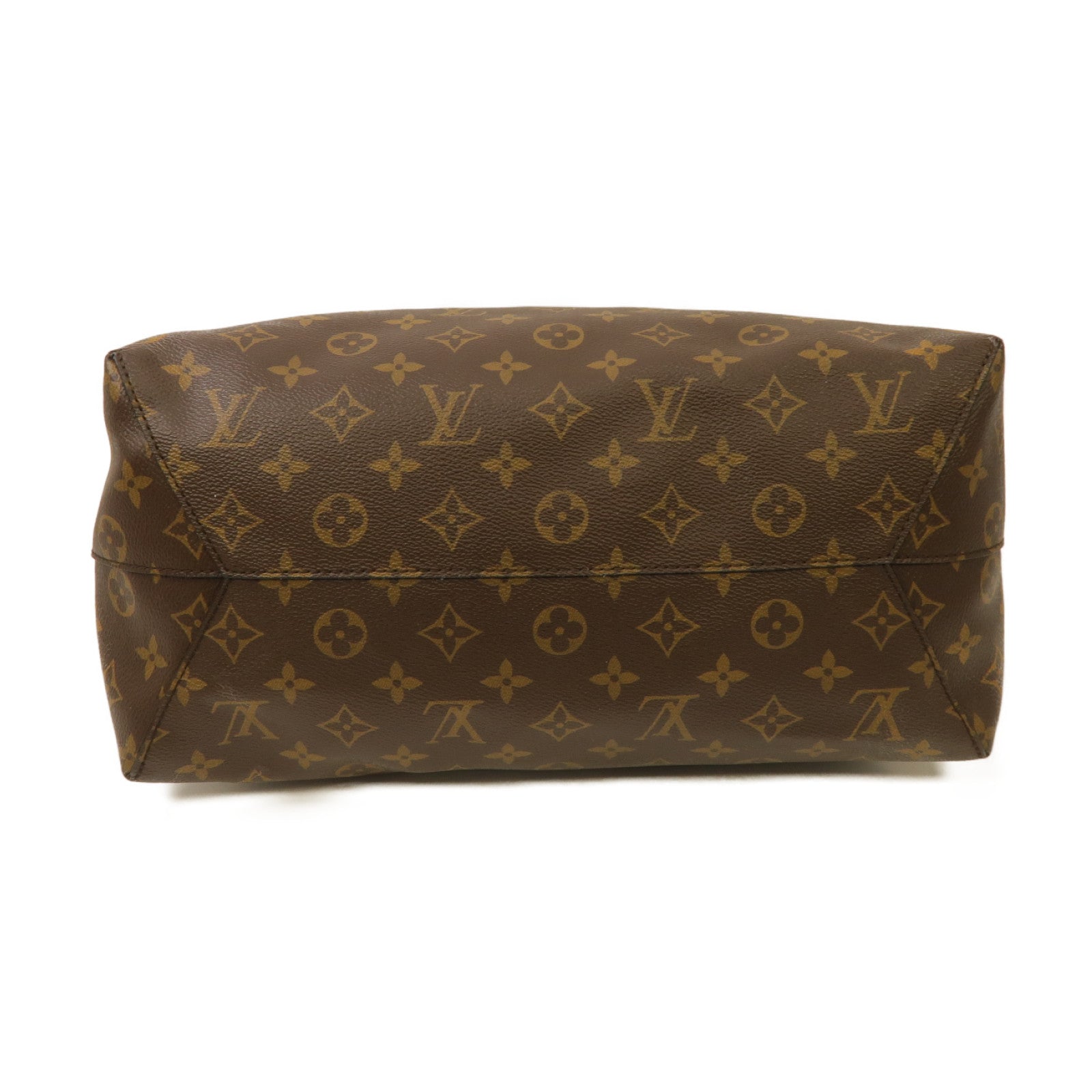 LOUIS VUITTON 【激減優惠】Monogram Flower Hobo金扣肩背袋啡色