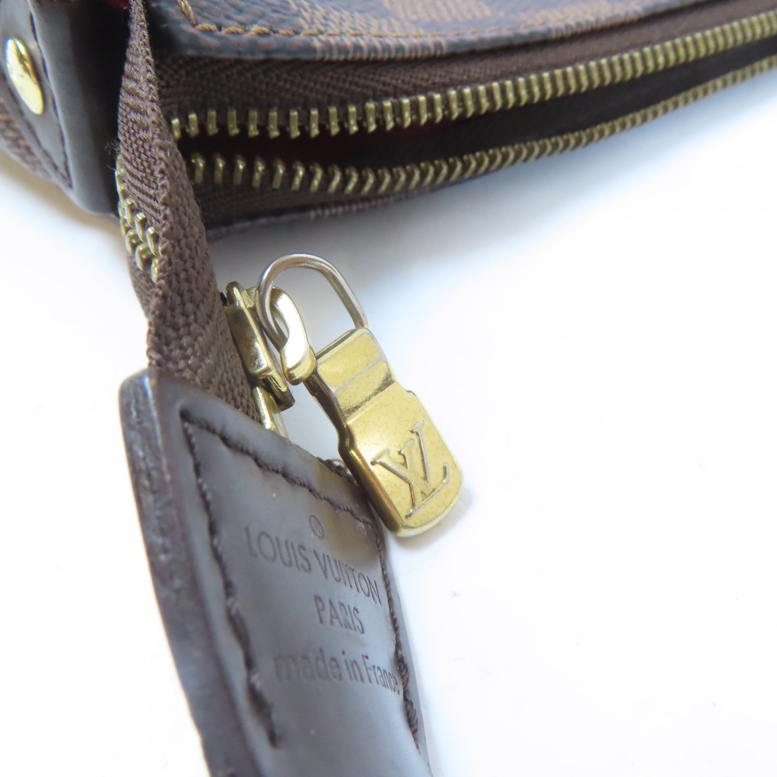 LOUIS VUITTON 【激減優惠】Damier Eva金扣手挽肩背兩用袋啡色