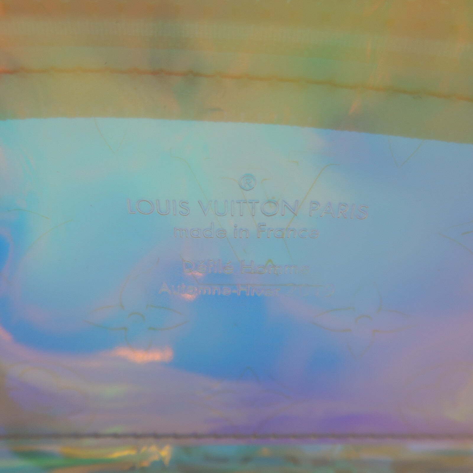 LOUIS VUITTON Monogram Prism Pochette Volga手拿包