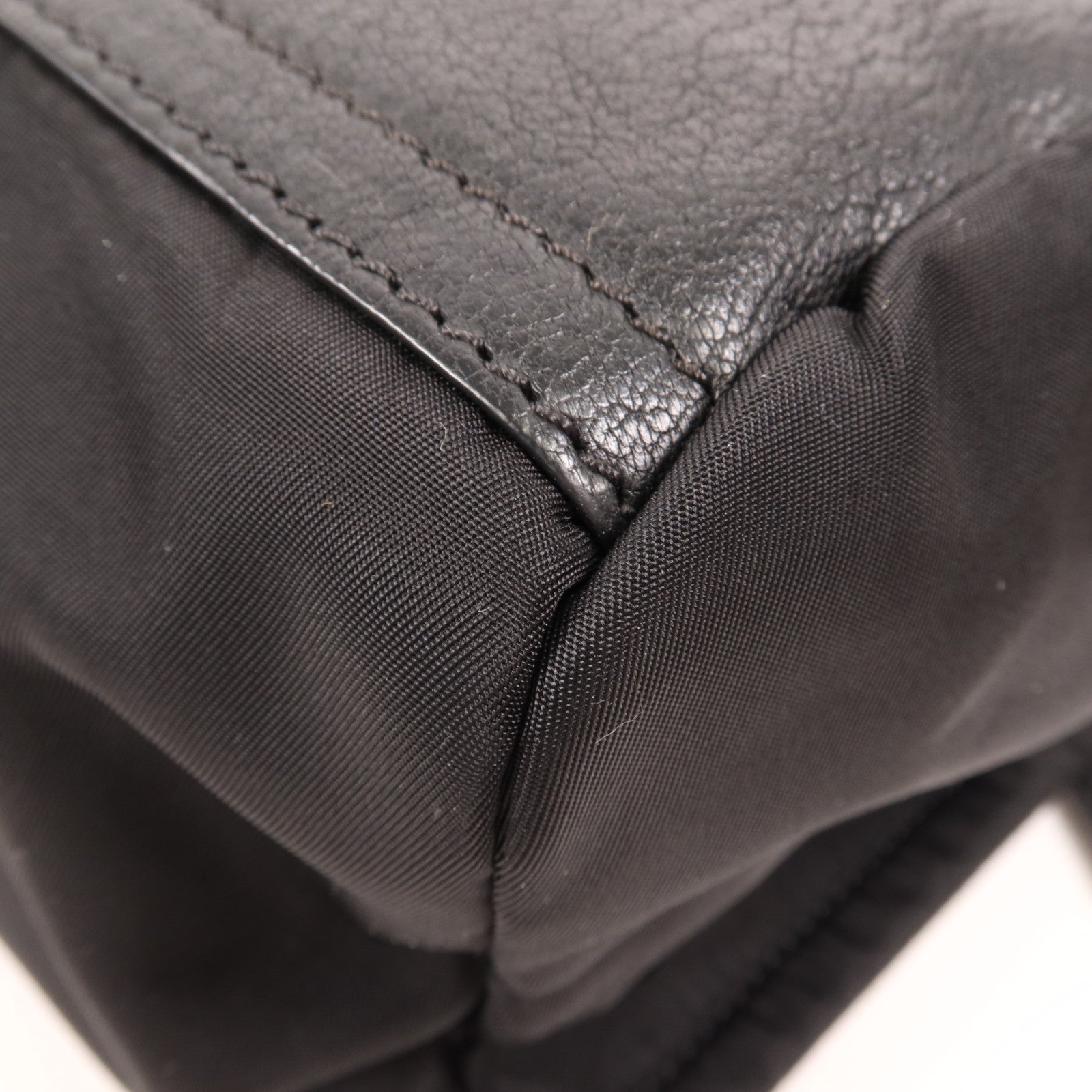 GIVENCHY 尼龍Pandora Mini銀扣肩背袋