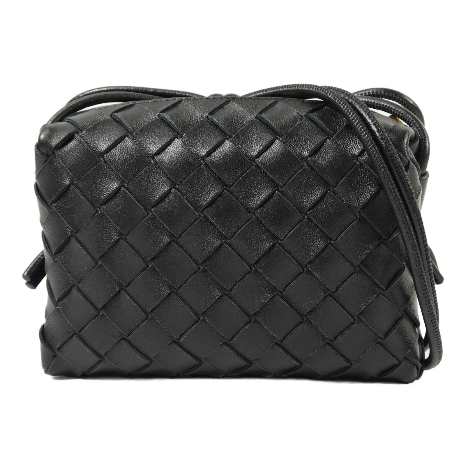 BOTTEGA VENETA 羊皮皮革Mini Loop肩背袋