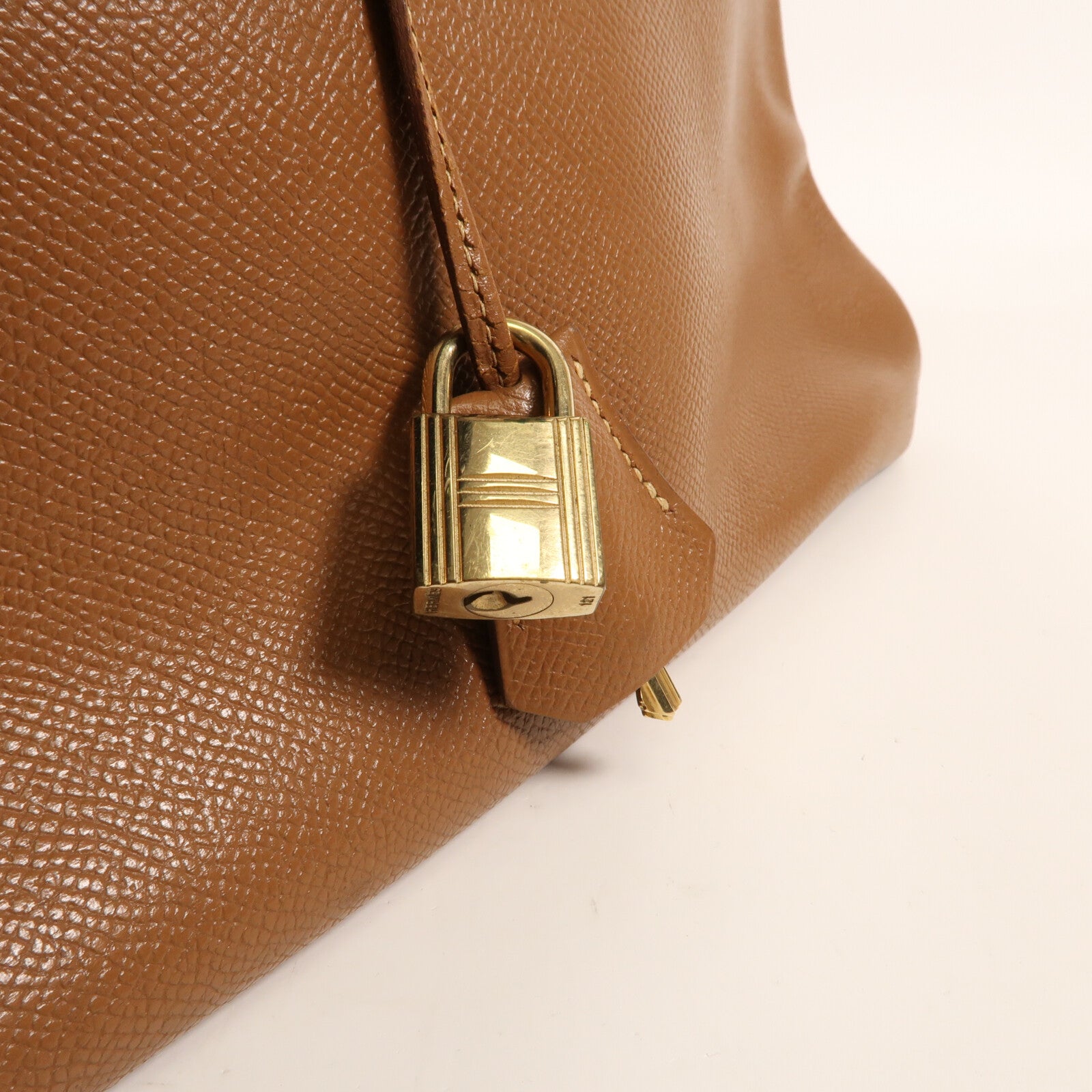 HERMES Epsom皮革Birkin 35金扣手挽袋Gold