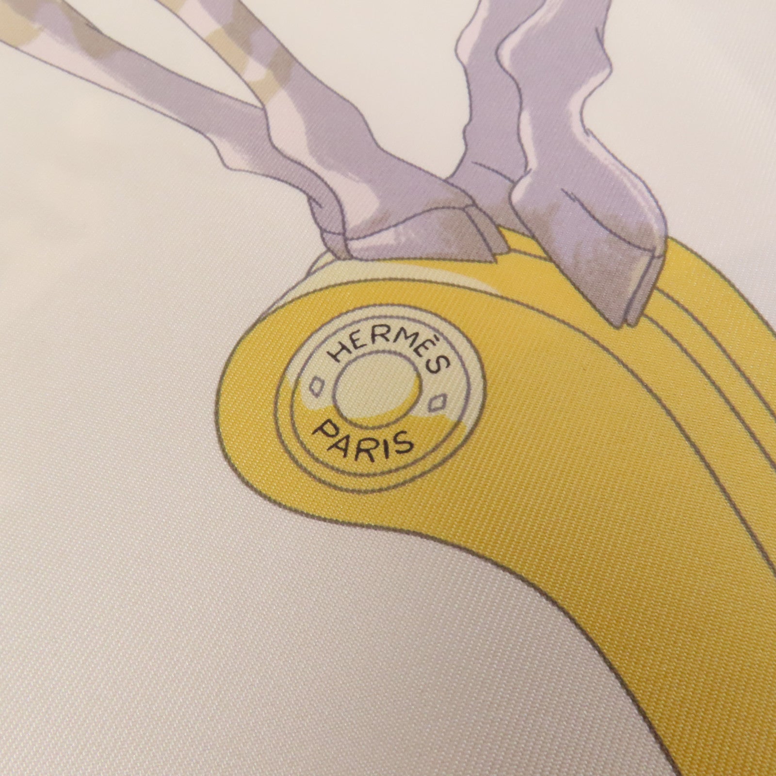 HERMES 絲質90x90絲巾