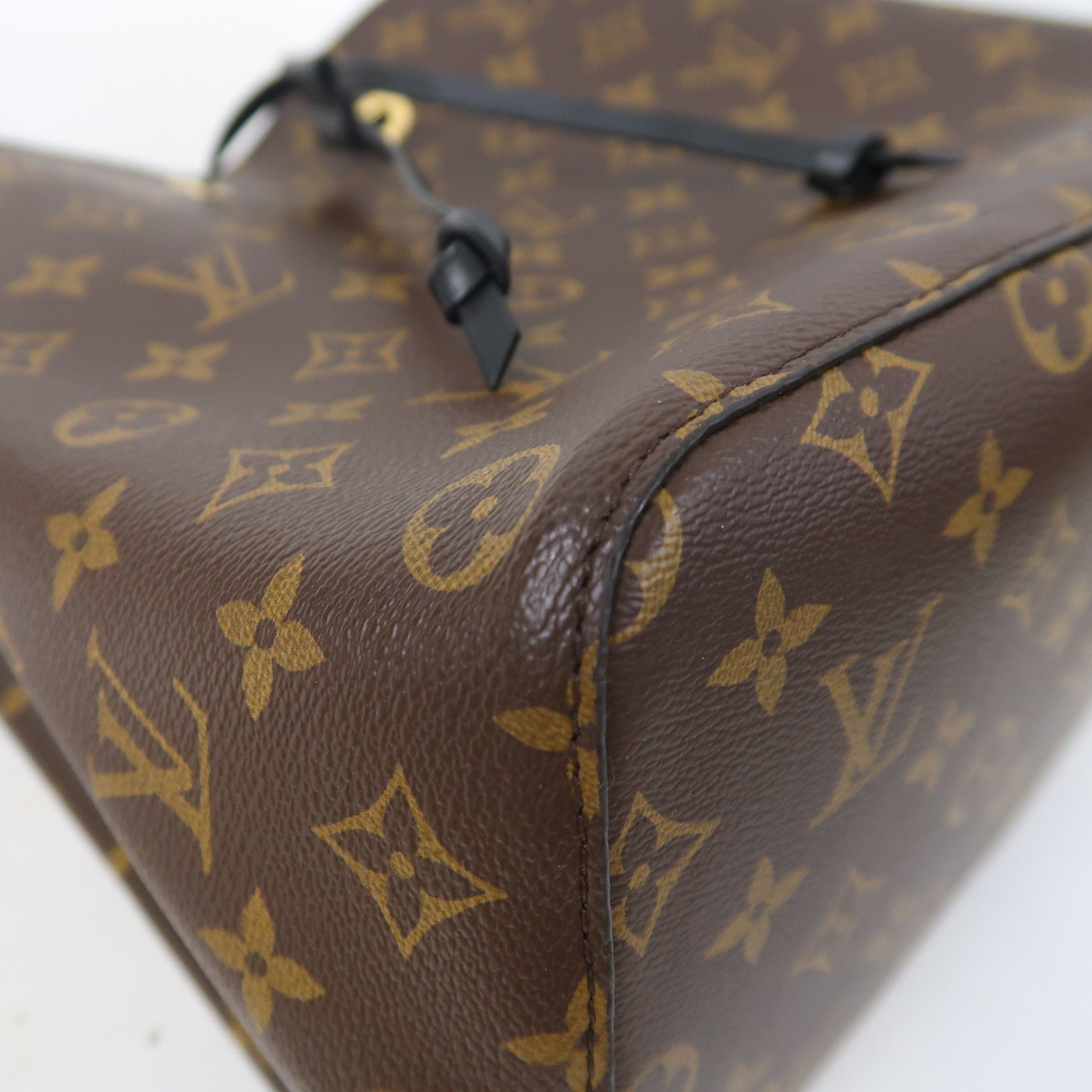 LOUIS VUITTON Monogram Neo Noe MM金扣肩背袋啡色