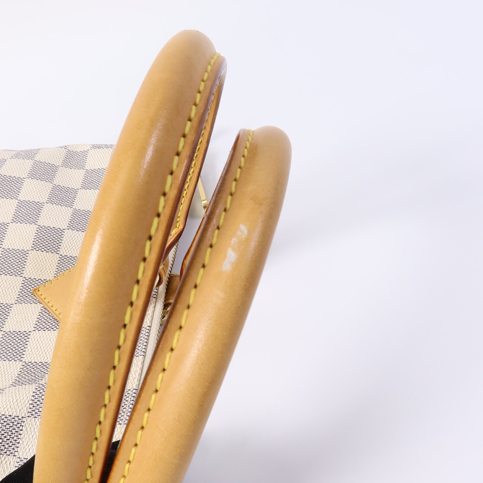 LOUIS VUITTON 【激減優惠】Damier Azur Saleya PM金扣手挽袋