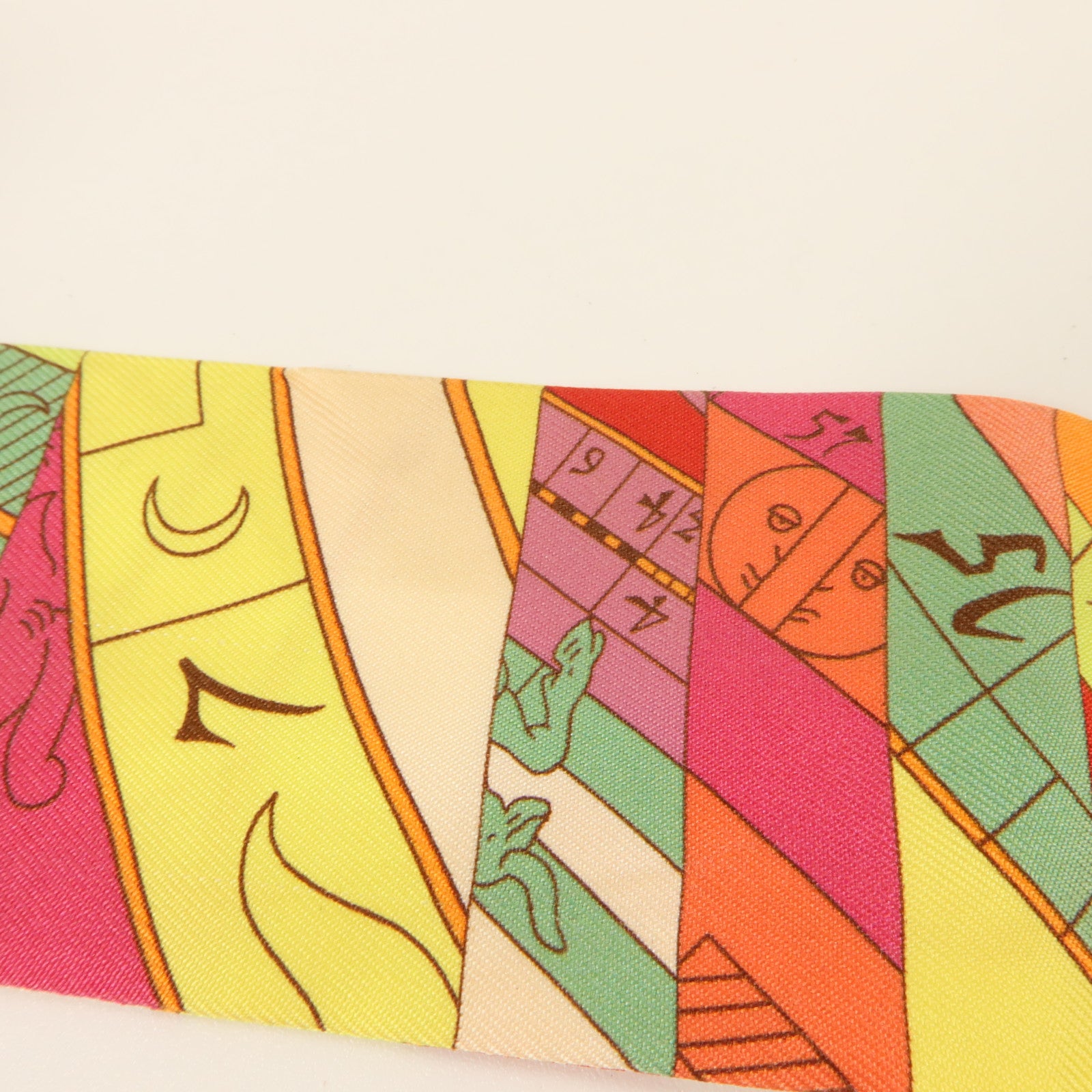 HERMES 絲質Twilly絲巾