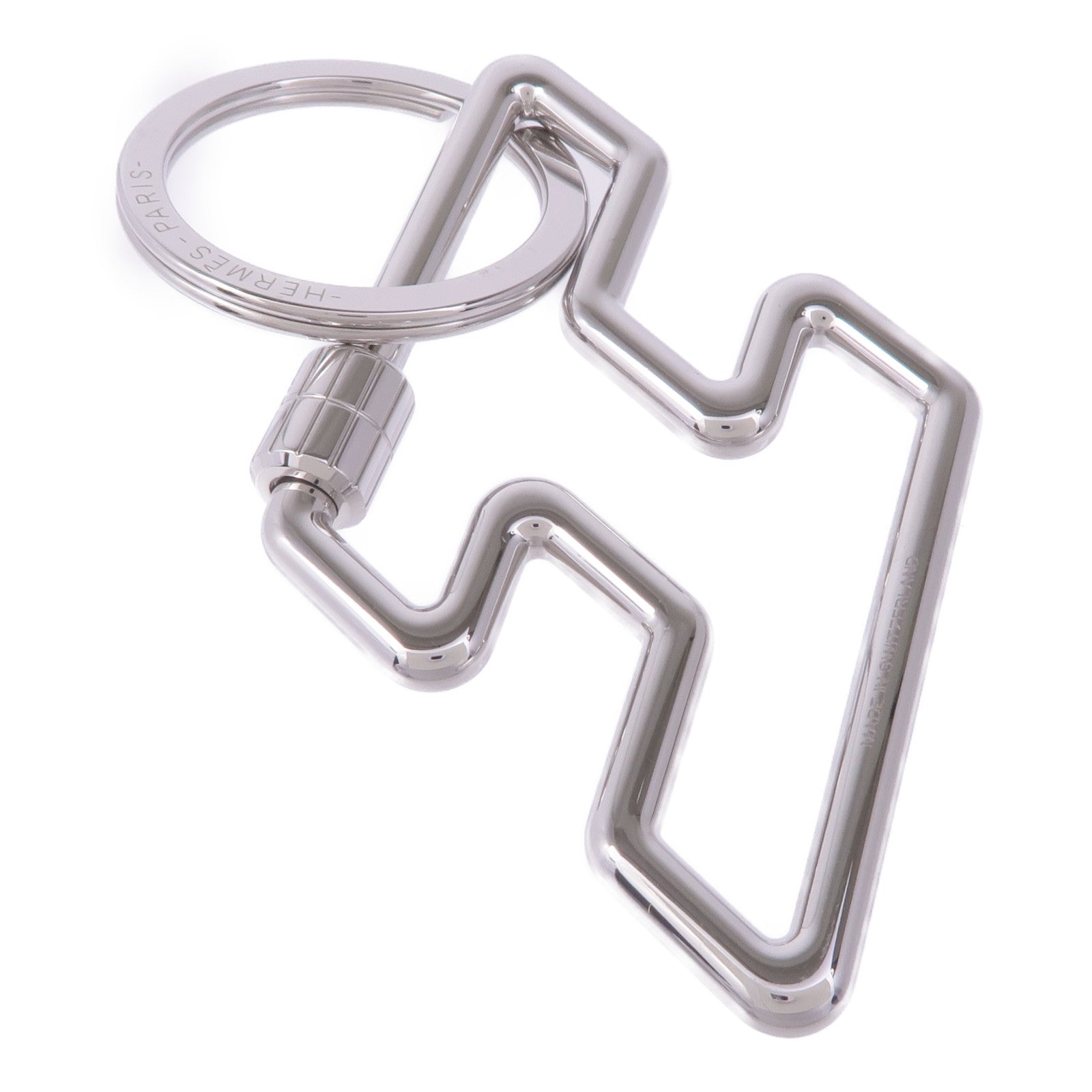 HERMES 【激減優惠】金屬H Too Speed Key Ring鑰匙圈