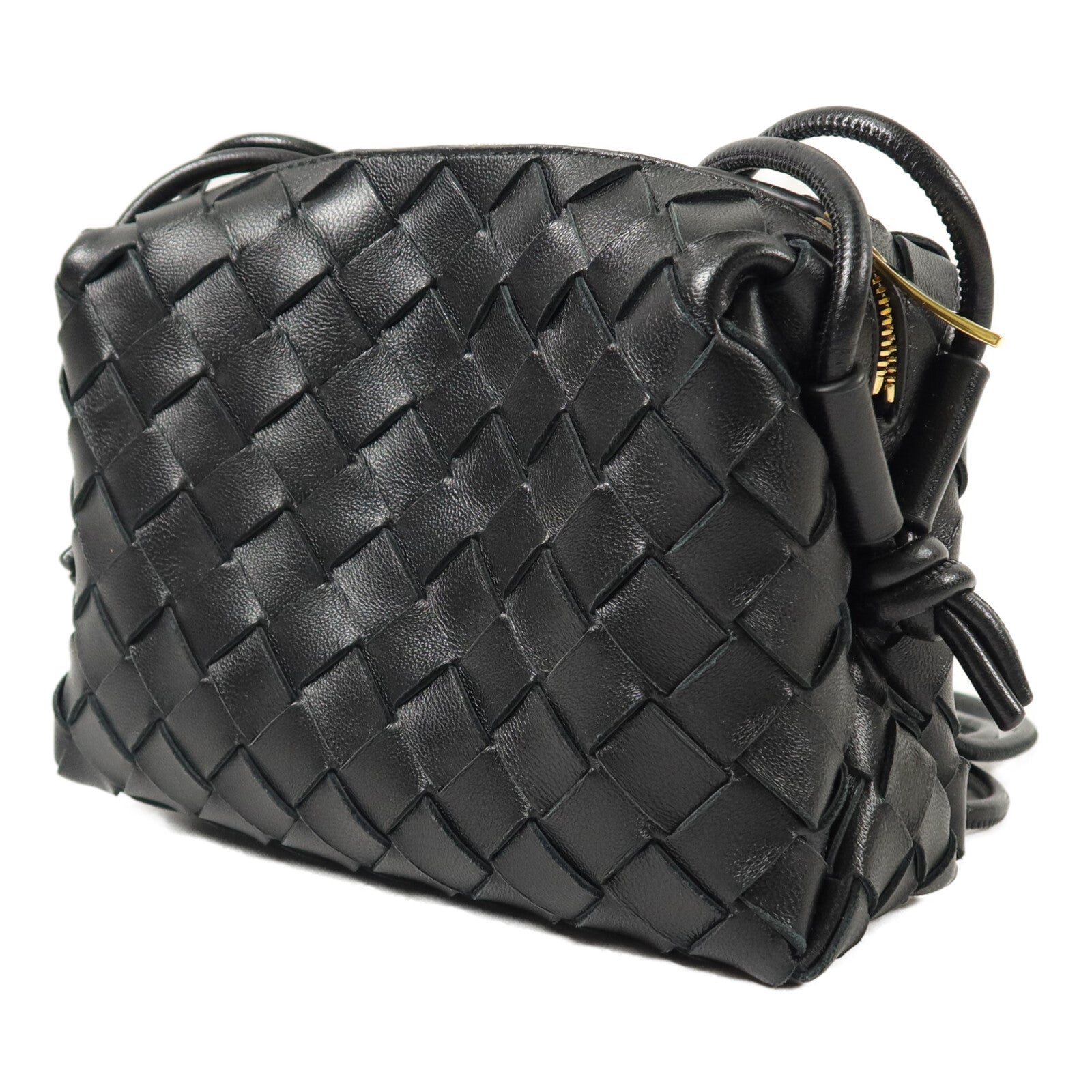 BOTTEGA VENETA 羊皮皮革Mini Loop肩背袋