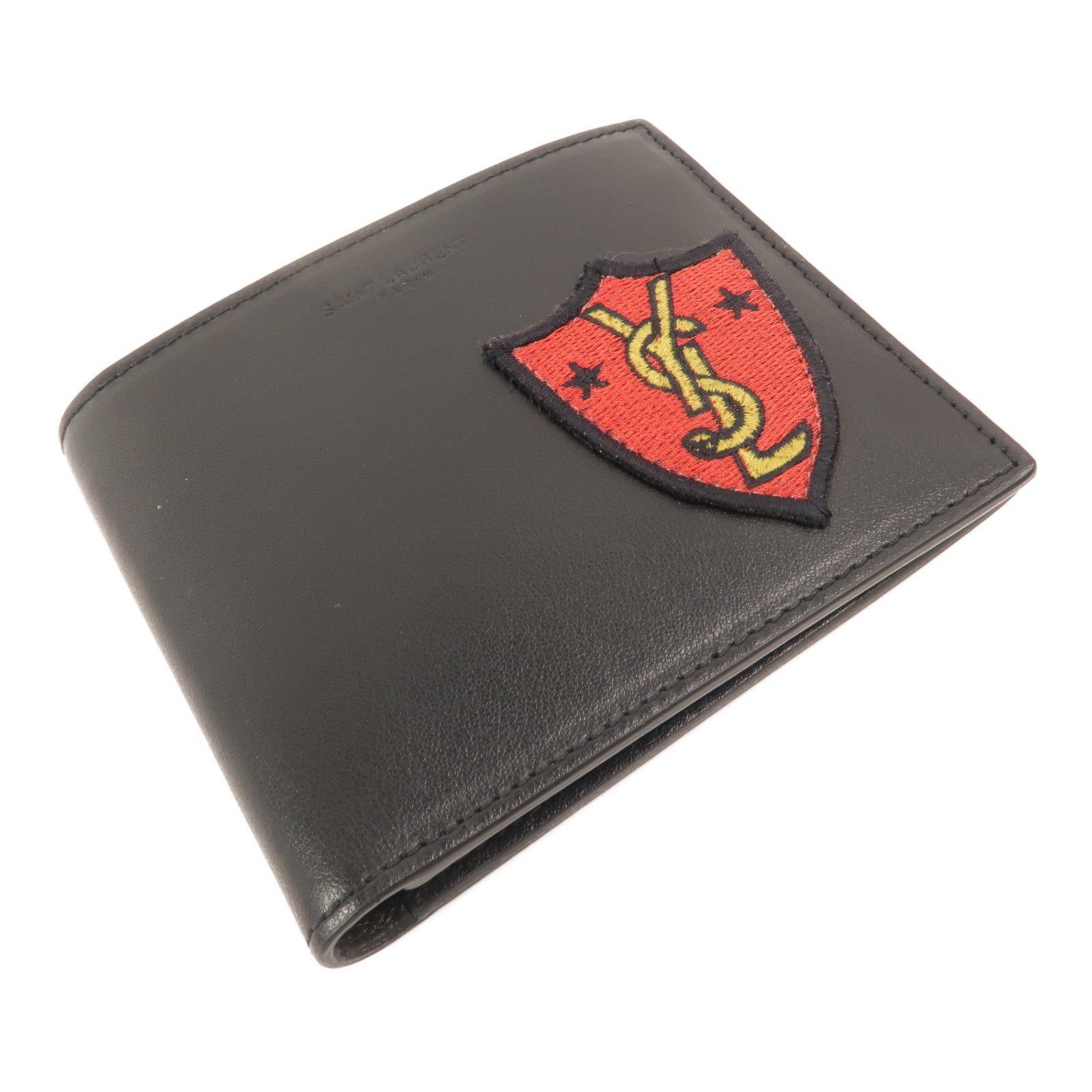 SAINT LAURENT 牛皮皮革Wallet錢包