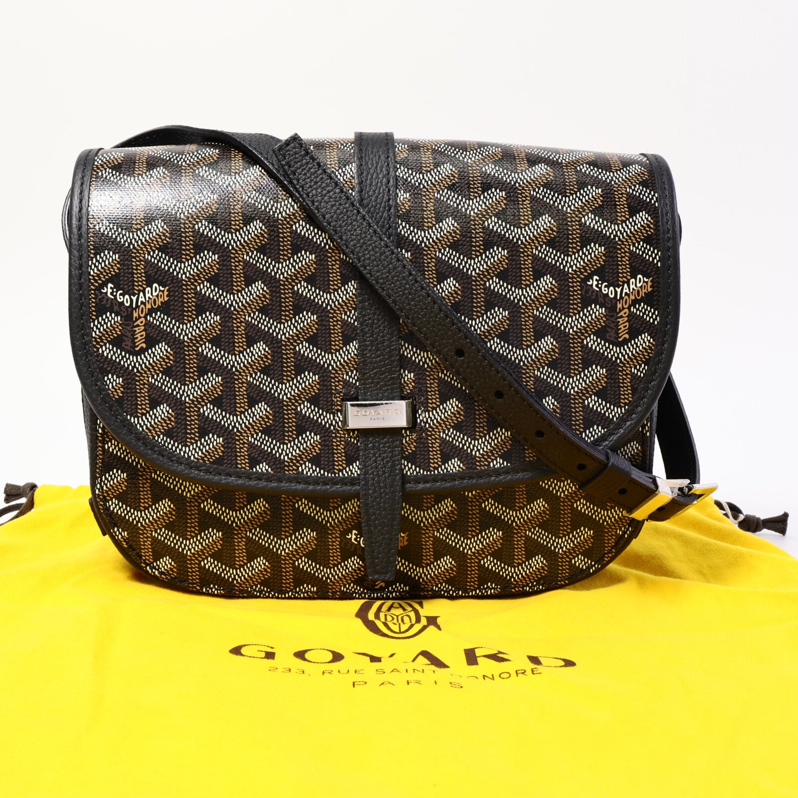 GOYARD 塗層帆布Belvedere PM肩背袋