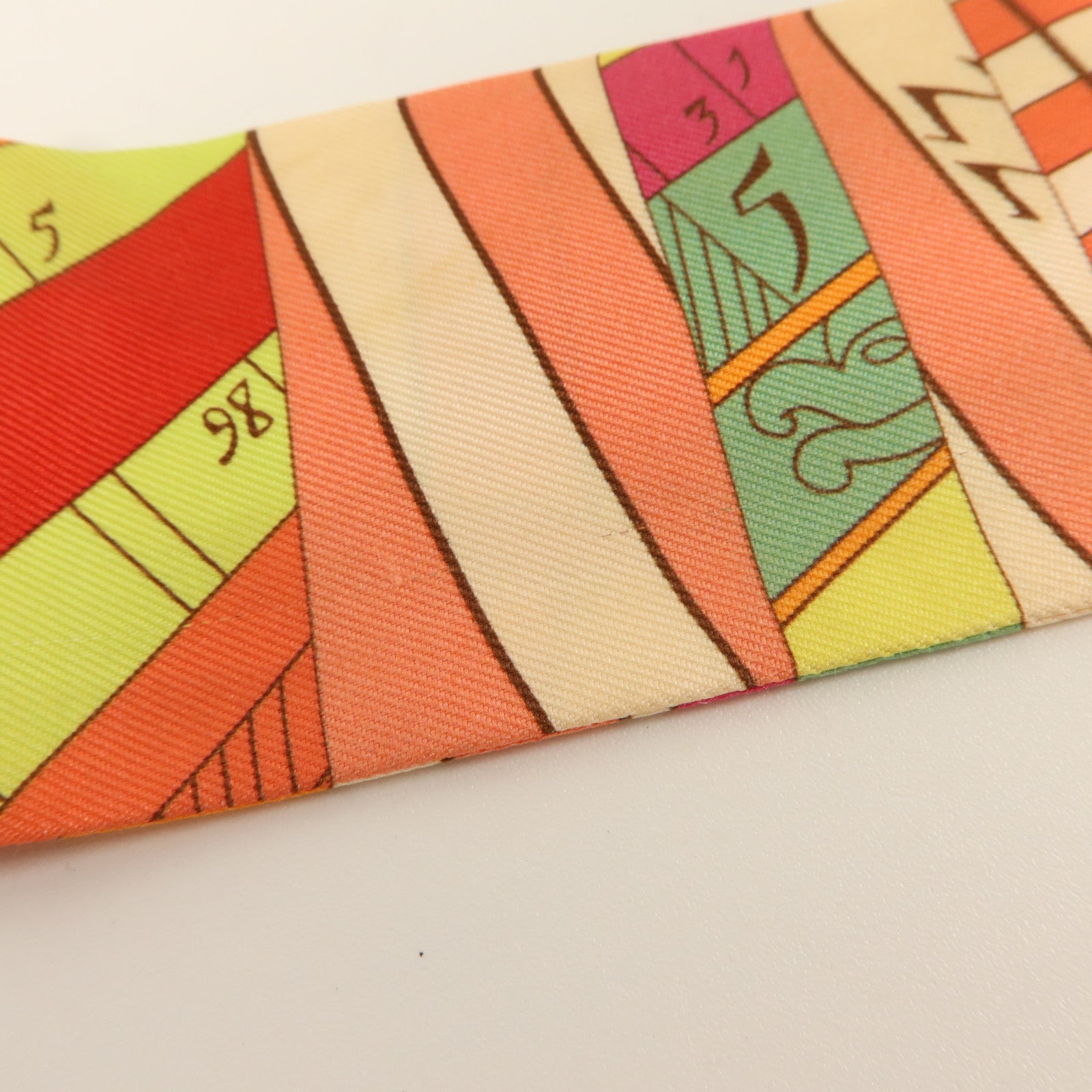 HERMES 絲質Twilly絲巾