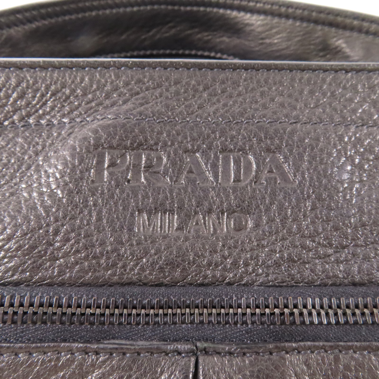 PRADA 鹿皮皮革Shoulder Bag肩背袋