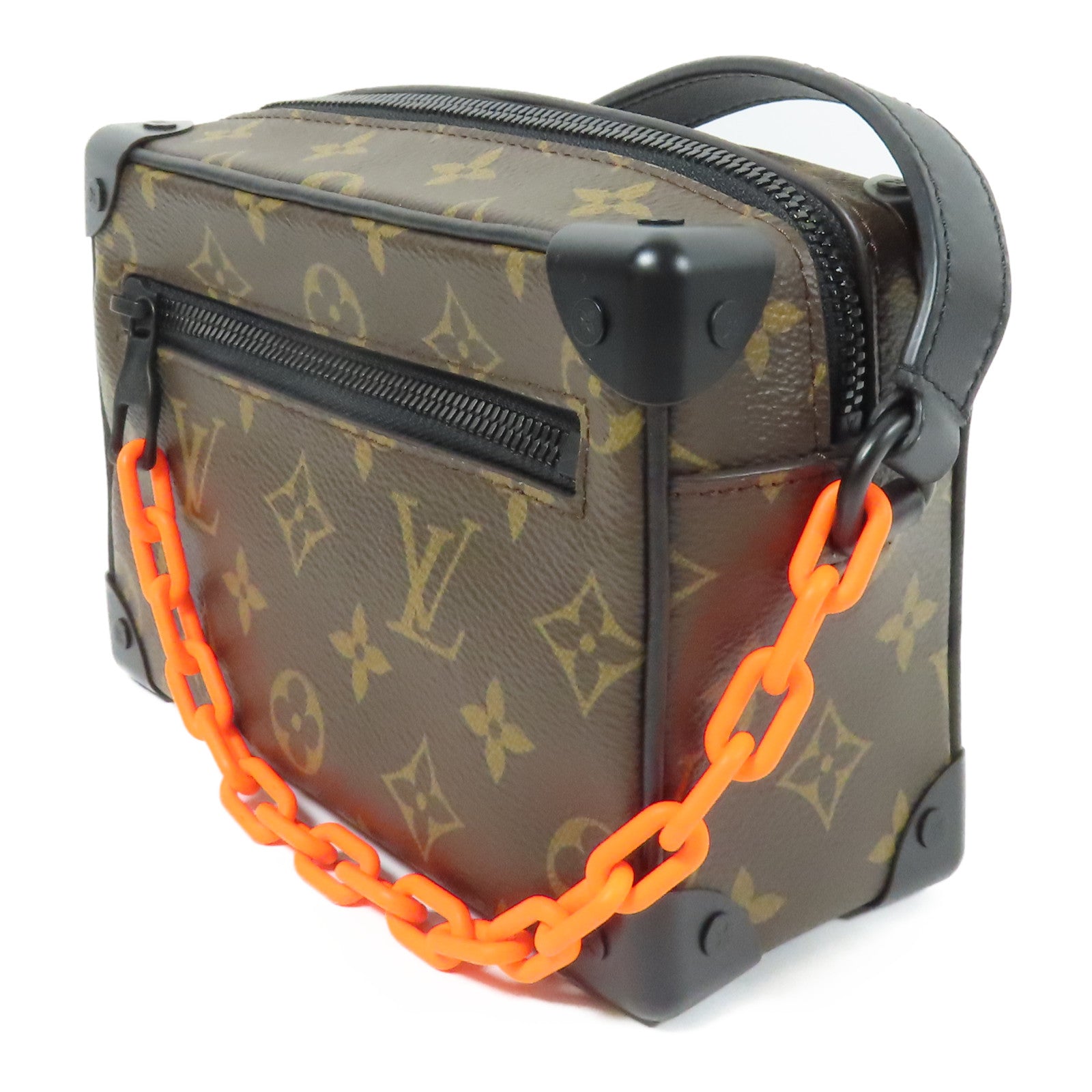 LOUIS VUITTON LV Mini Soft Trunk Shoulder Bag M44480 Monogram Solar Ray Brown
