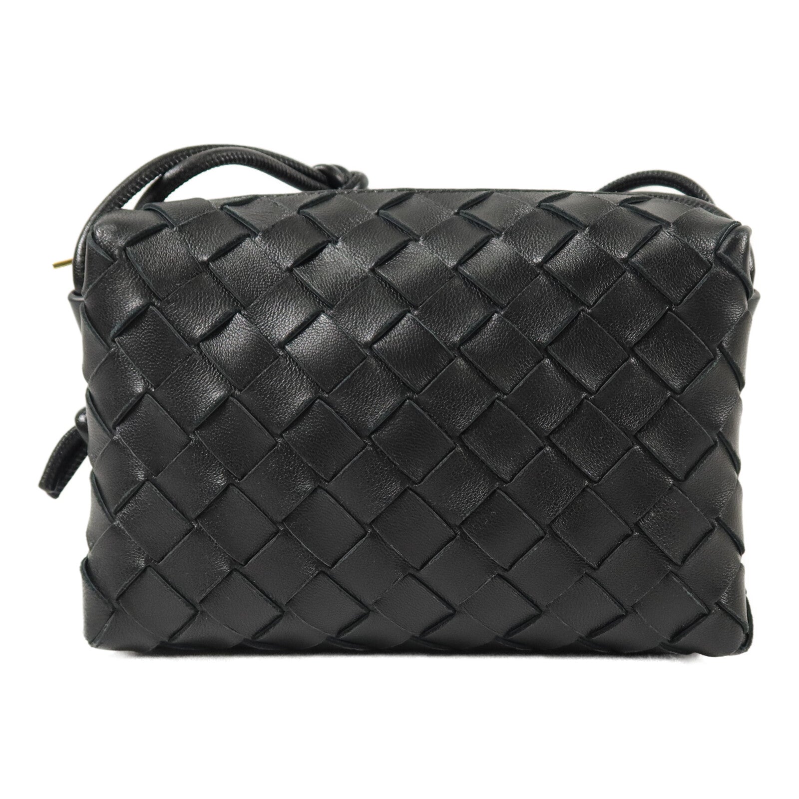 BOTTEGA VENETA 羊皮皮革Mini Loop肩背袋