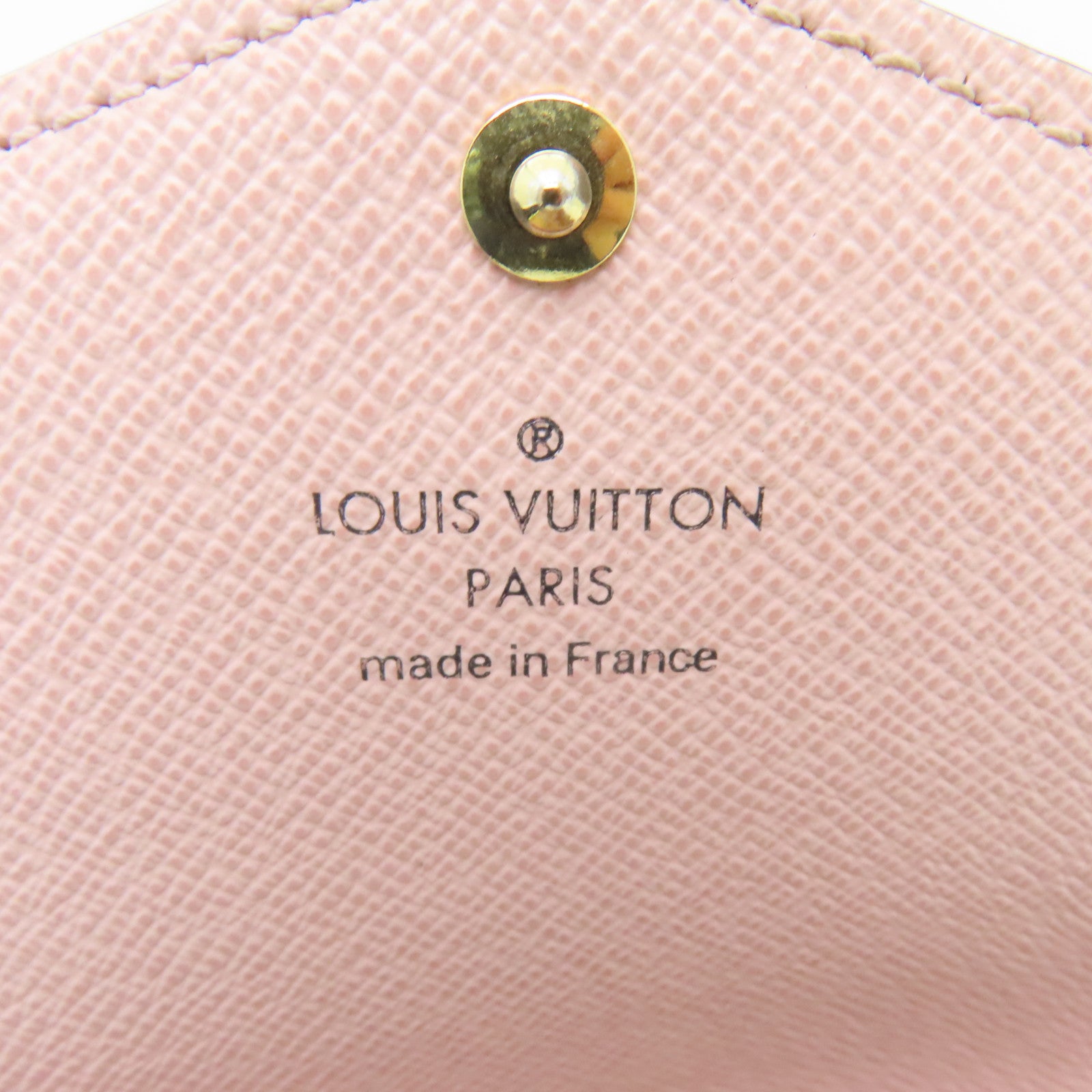 LOUIS VUITTON 【激減優惠】Monogram Sarah Wallet金扣長錢包啡色/粉紅色