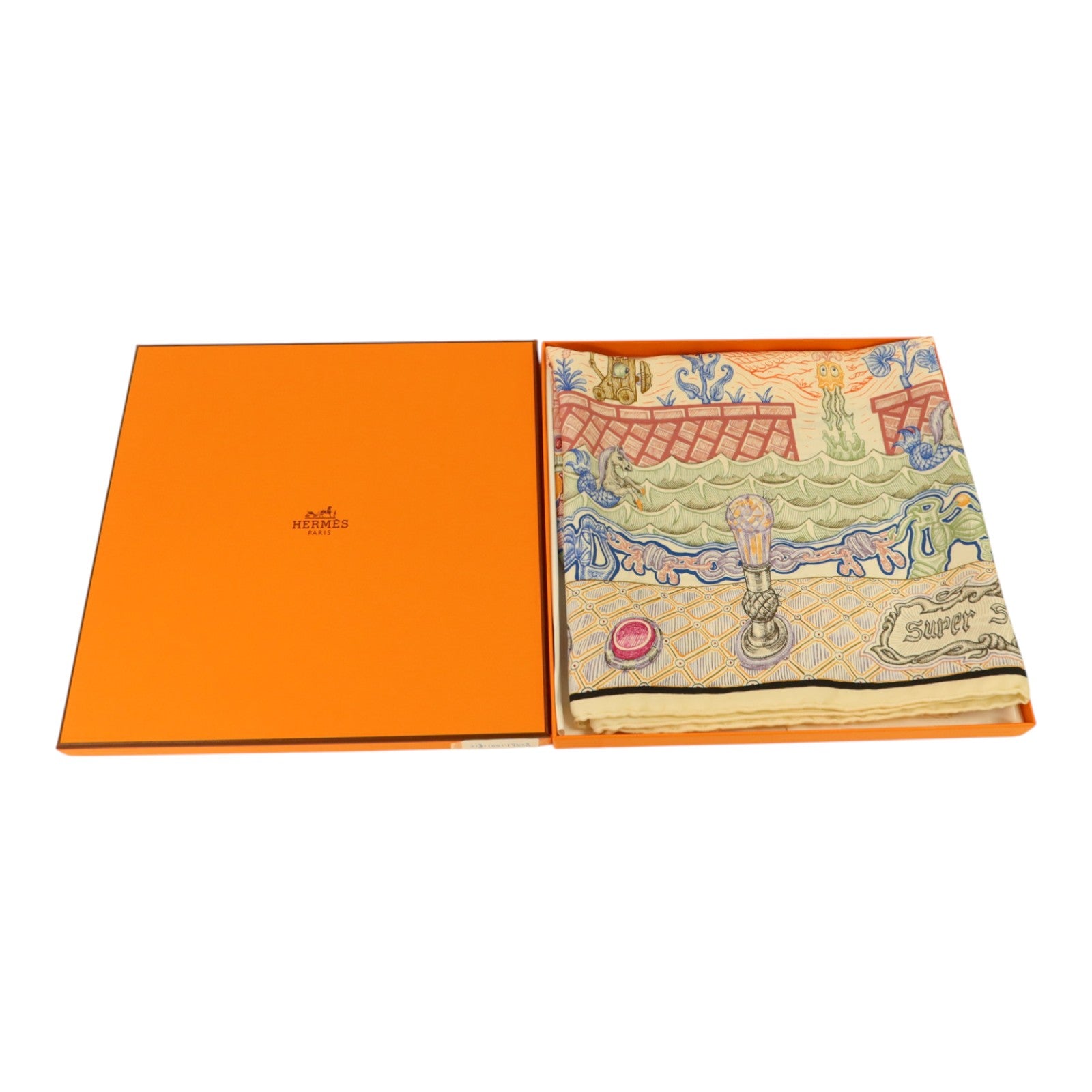 HERMES 絲質Scaft 90x90絲巾