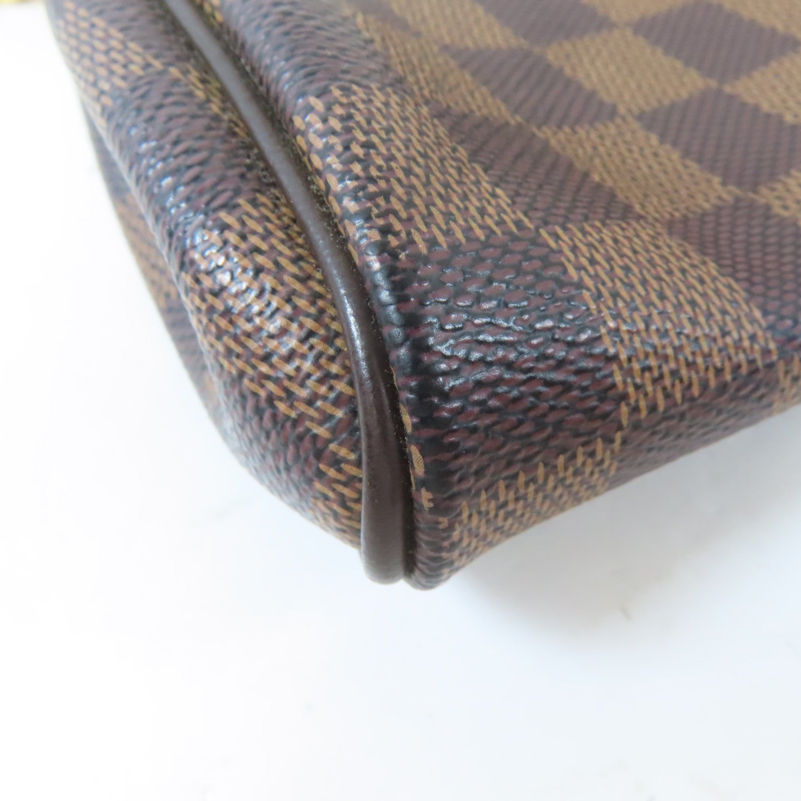 LOUIS VUITTON 【激減優惠】Damier Eva金扣手挽肩背兩用袋啡色