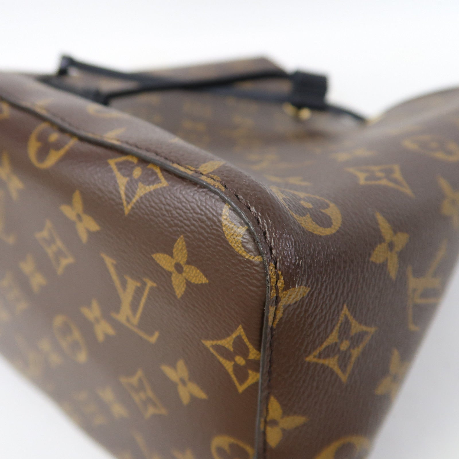 LOUIS VUITTON Monogram Neo Noe MM金扣肩背袋啡色