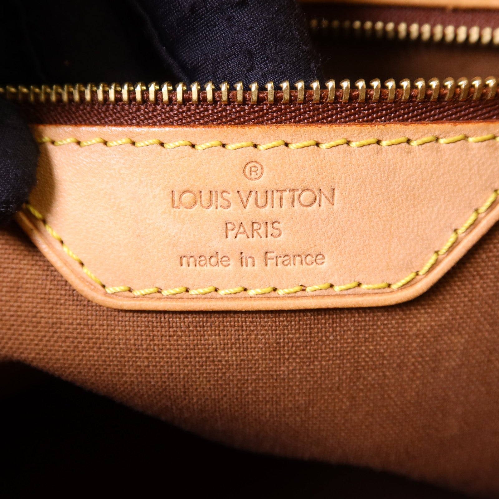LOUIS VUITTON 【激減優惠】Monogram Batignolles金扣手挽袋棕色