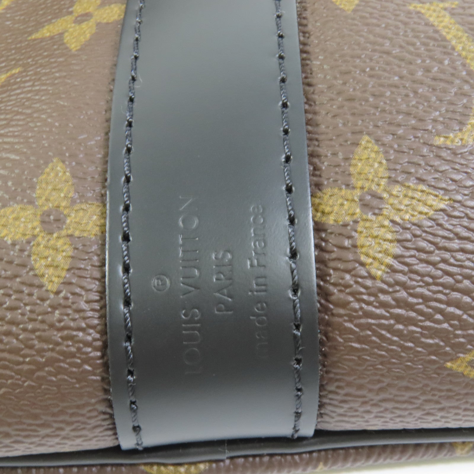 LOUIS VUITTON Monogram Macassar Keepall Bandouliere 45手挽肩背兩用袋