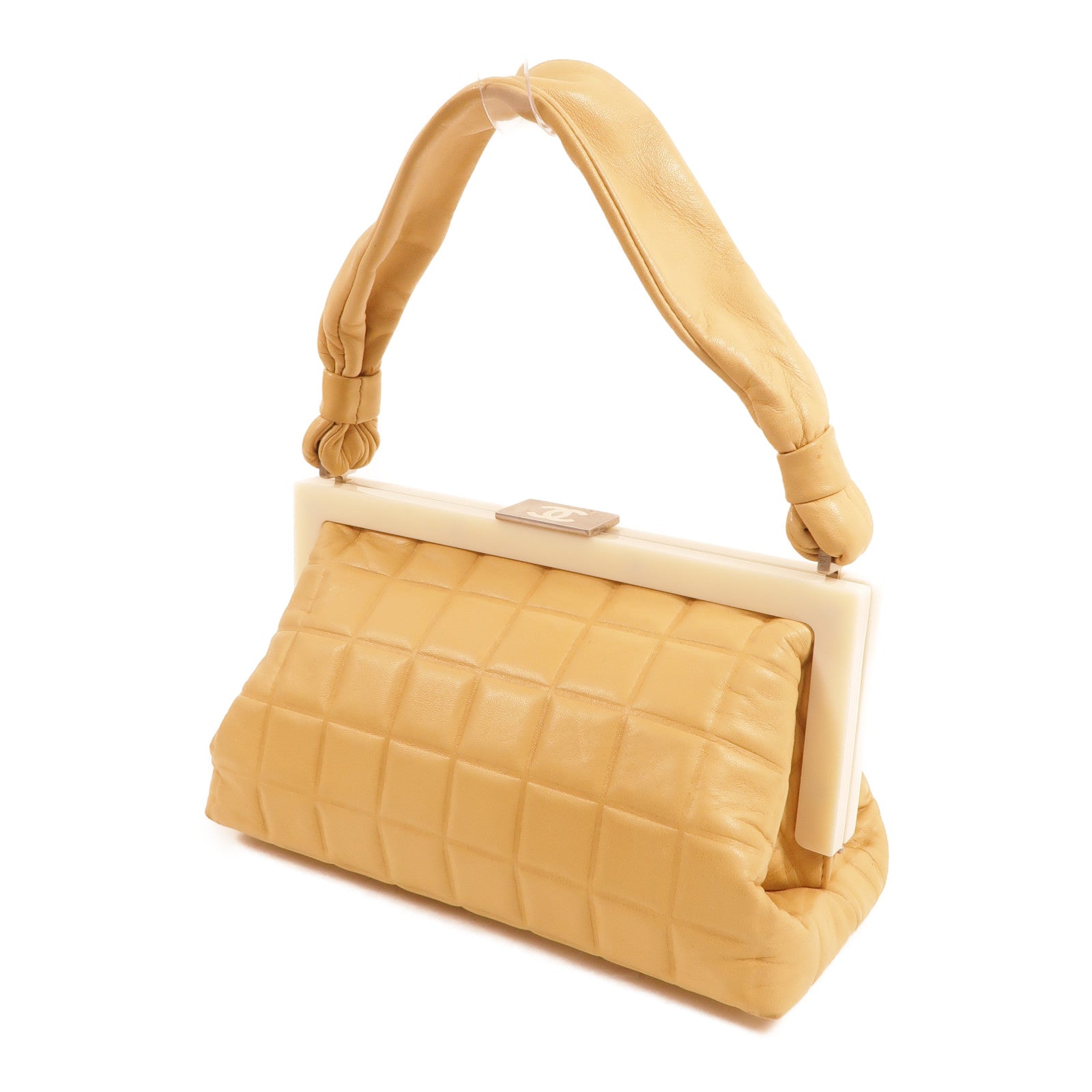 CHANEL 羊皮皮革Handbag手挽袋
