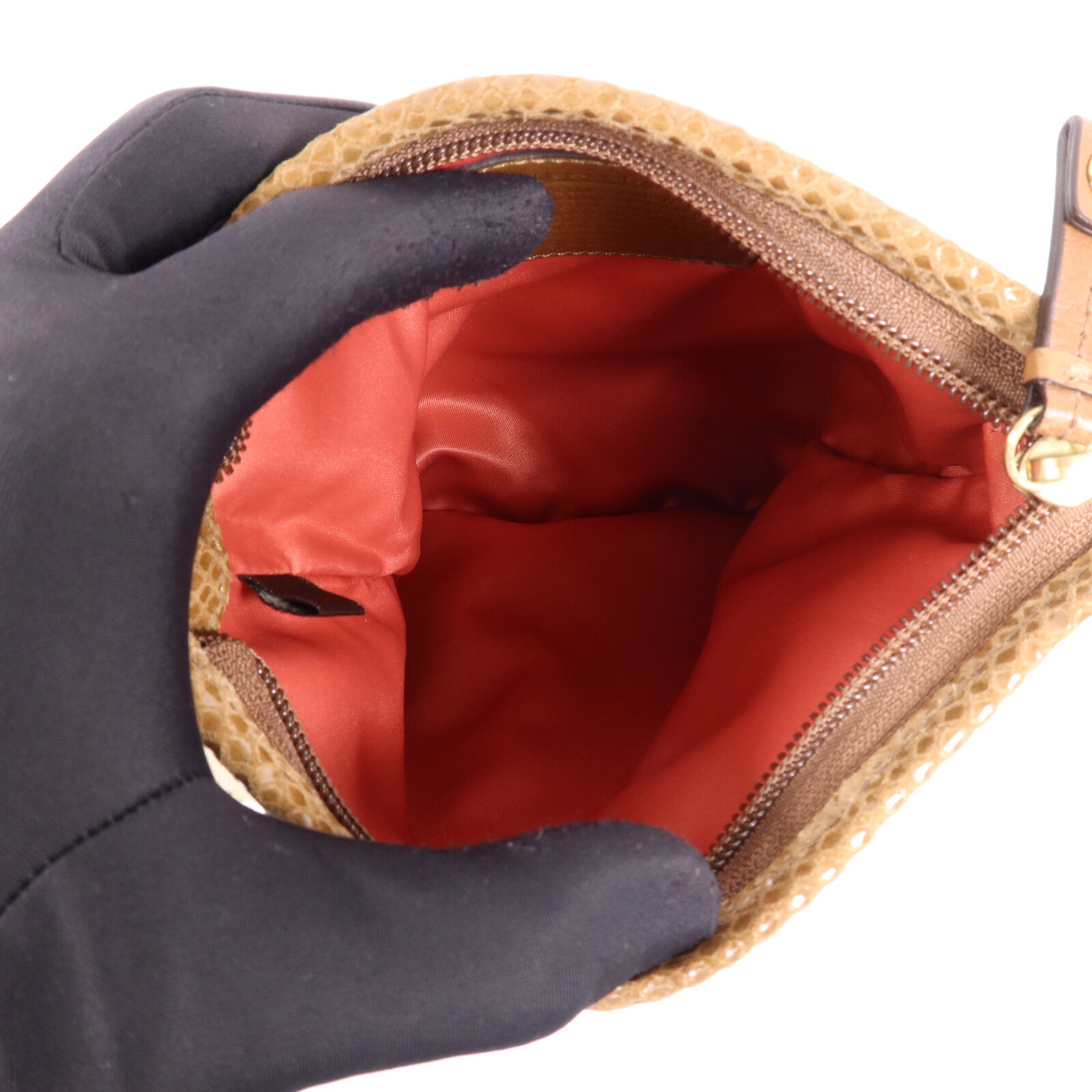 COACH 帆布Shoulder Bag金扣肩背袋