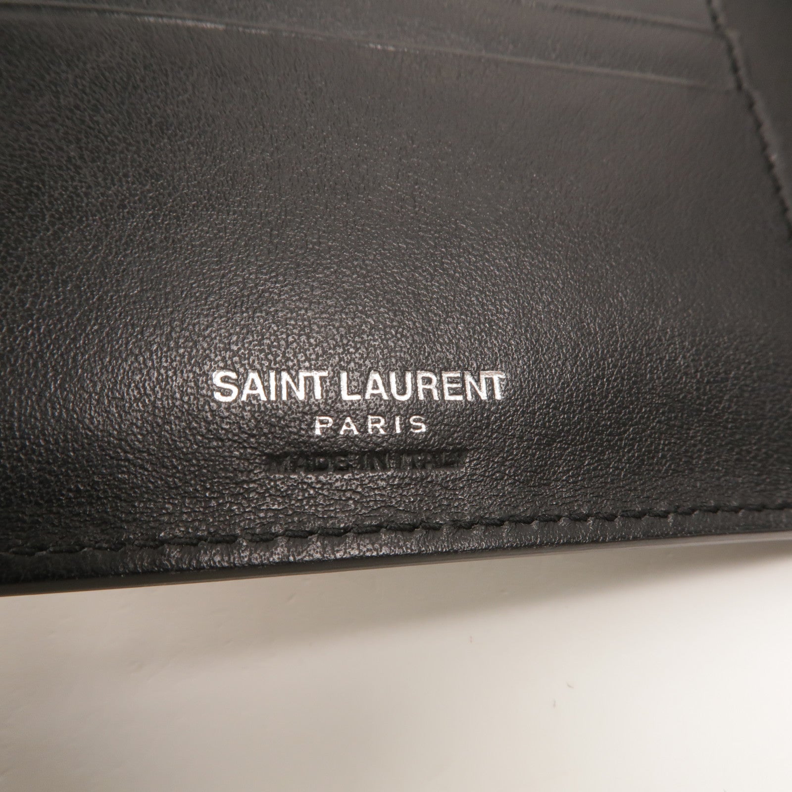 SAINT LAURENT 牛皮皮革Wallet錢包