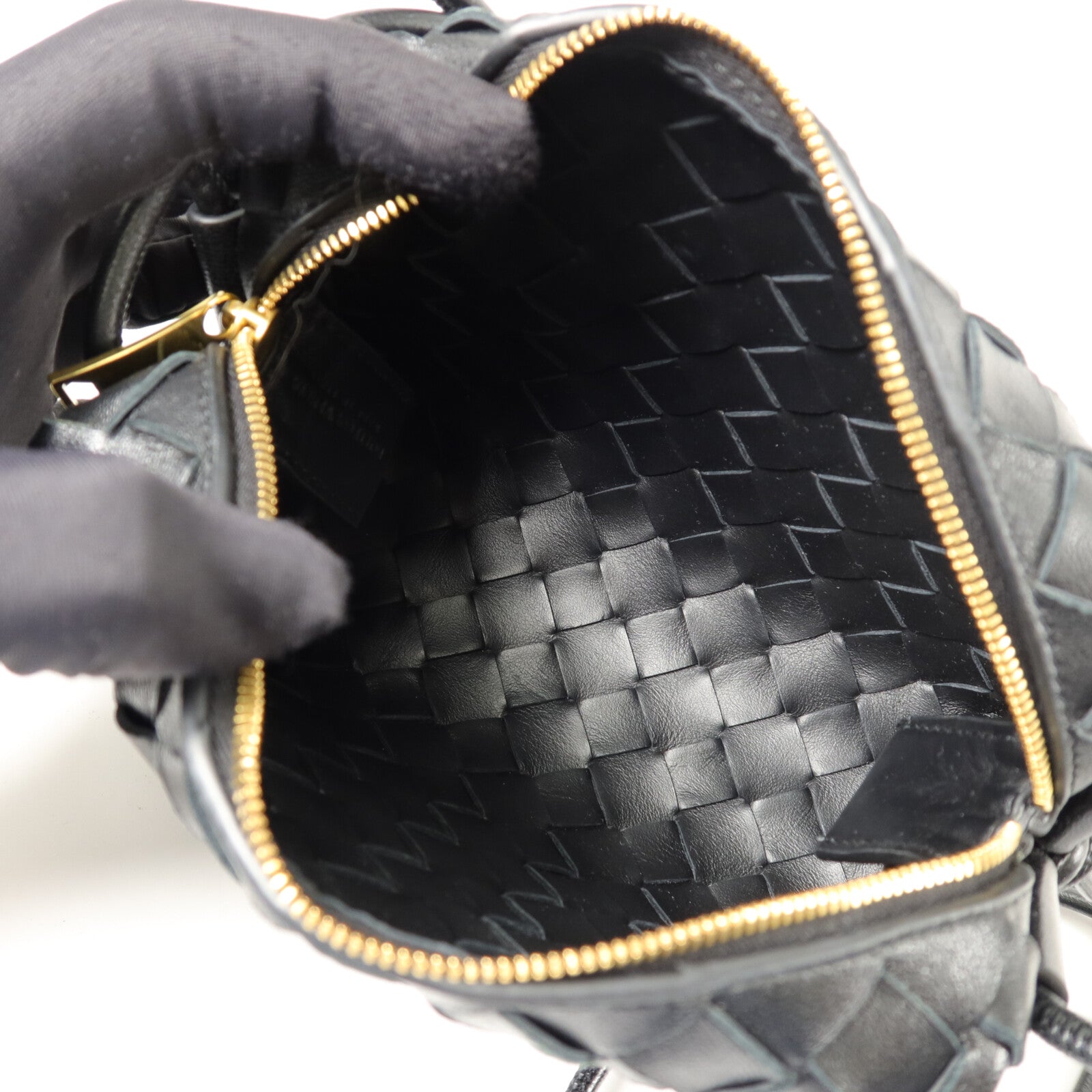 BOTTEGA VENETA 羊皮皮革Mini Loop肩背袋