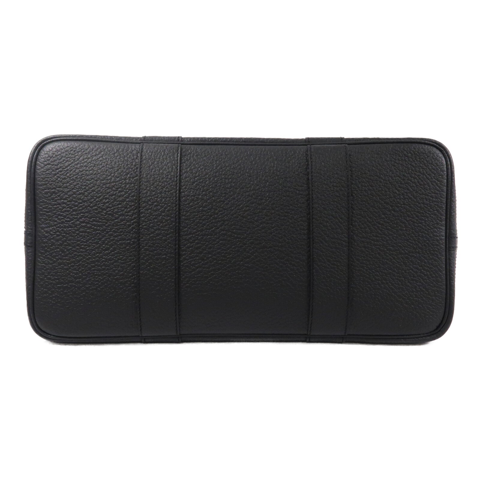 HERMES Country皮革Garden Party PM手挽袋Noir