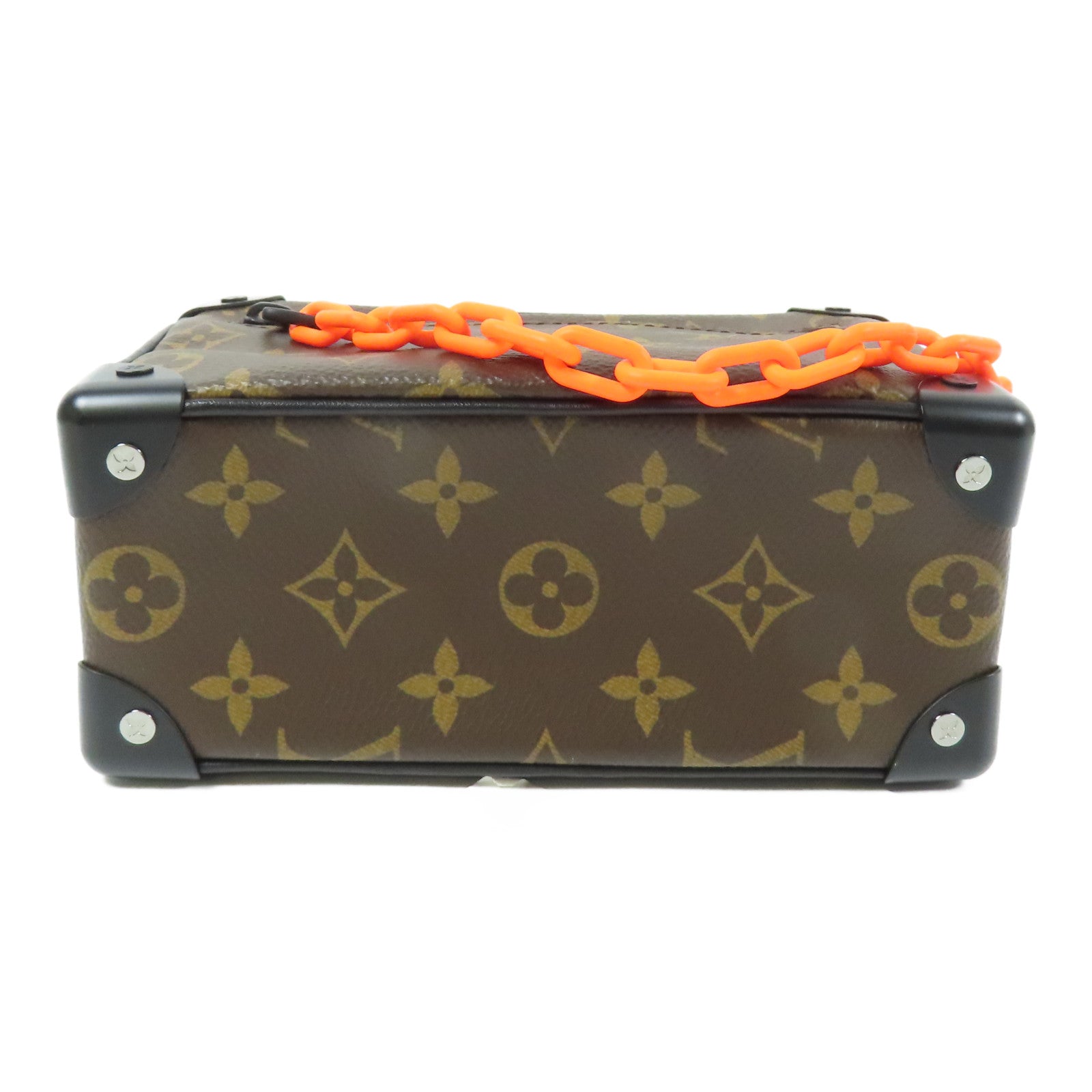 LOUIS VUITTON LV Mini Soft Trunk Shoulder Bag M44480 Monogram Solar Ray Brown