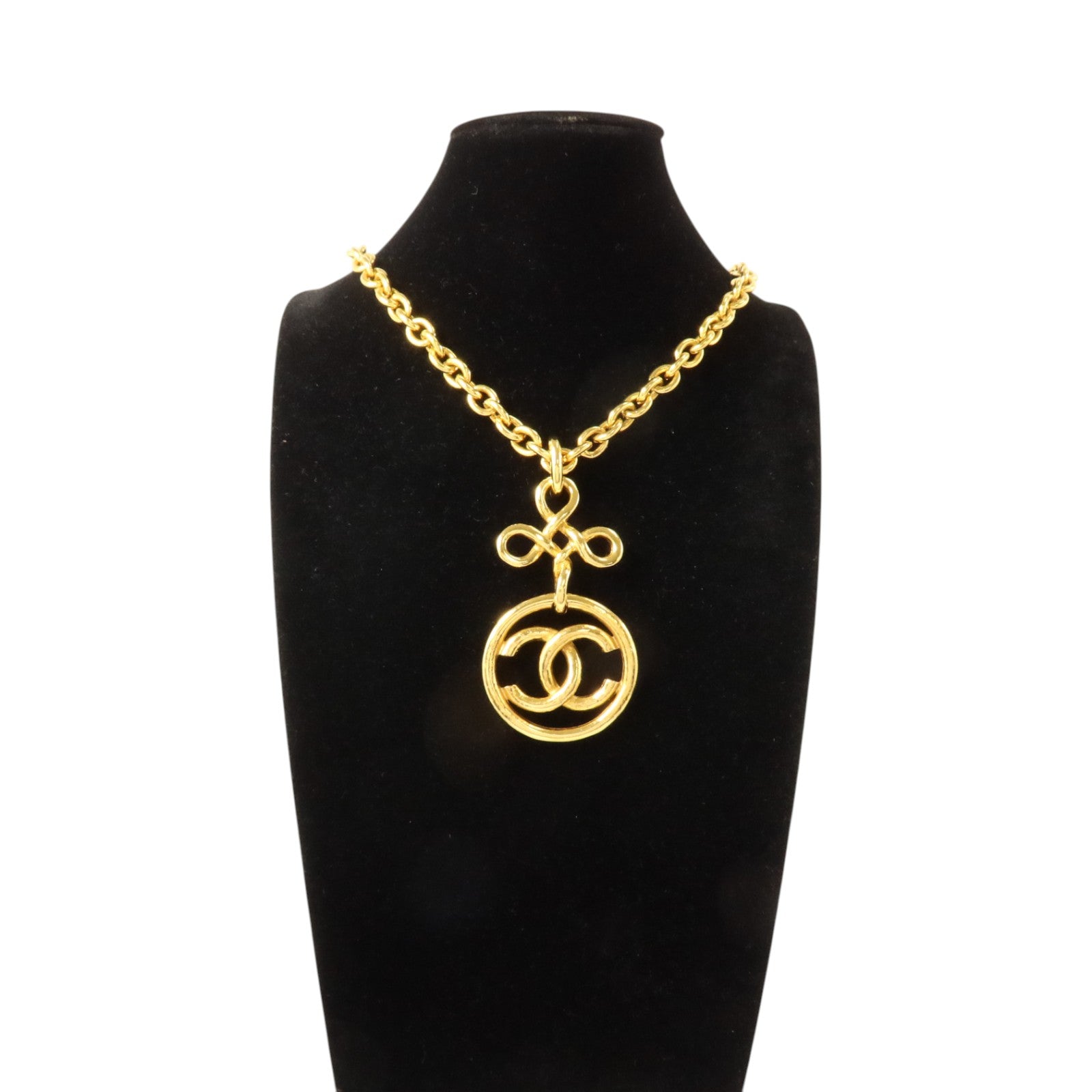 CHANEL 金屬Necklace金扣項鏈